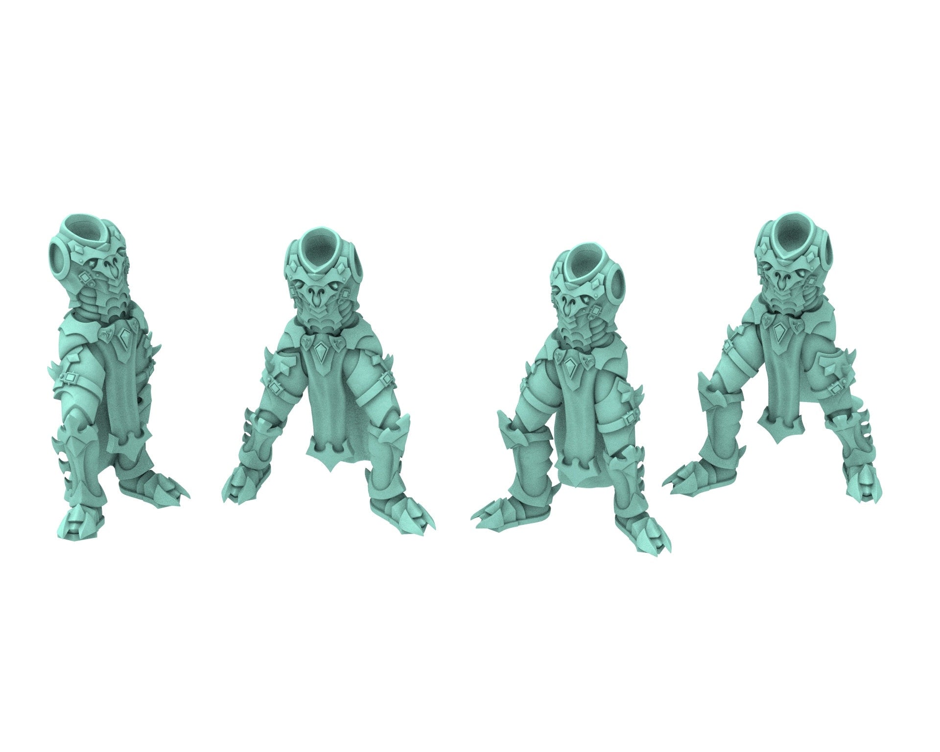 Dark City - x30 Heads, War demons Personnal Guard mercenaries Temple Dark eldar drow