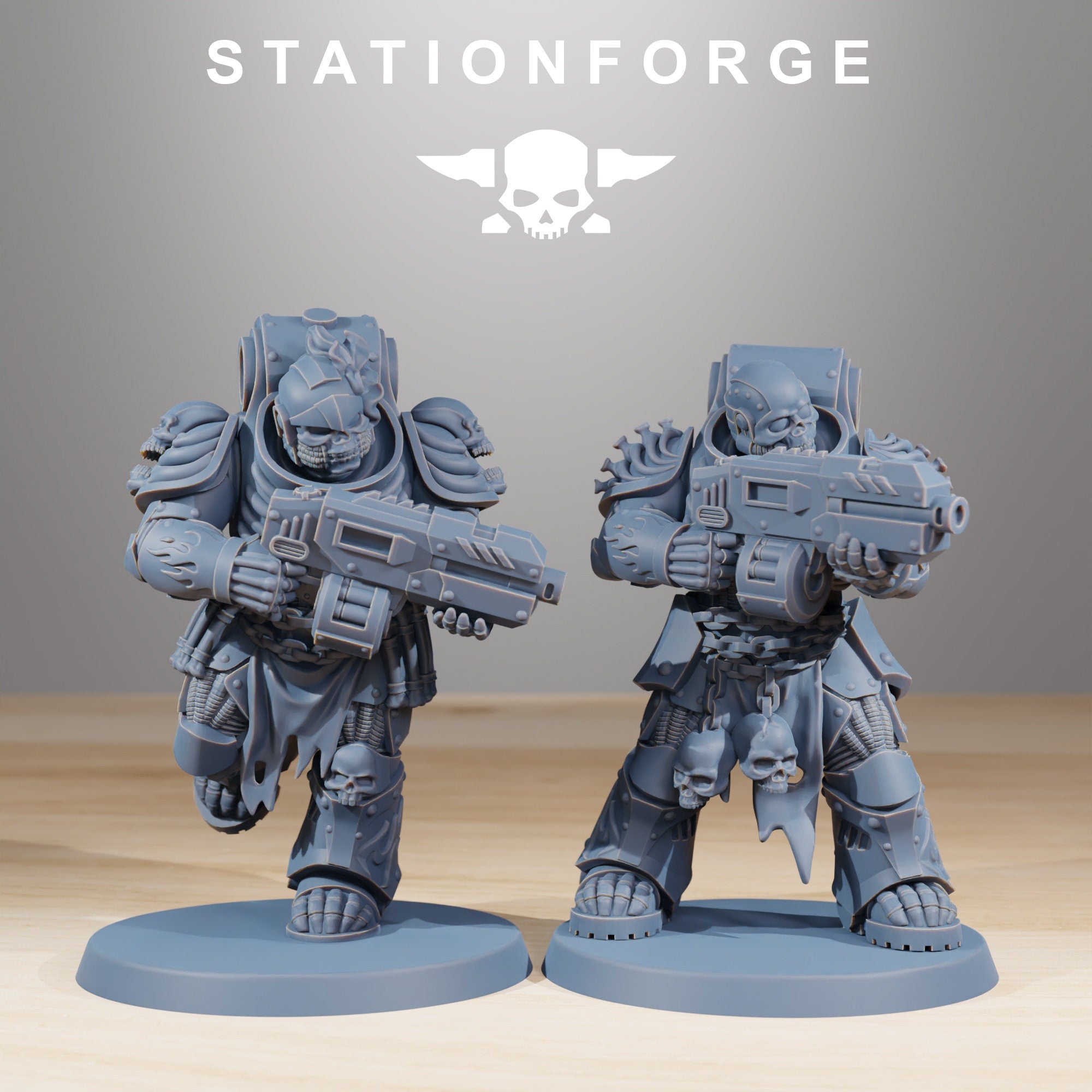 Socratis - Doom Reapers, mechanized infantry, post apocalyptic empire, usable for tabletop wargame.