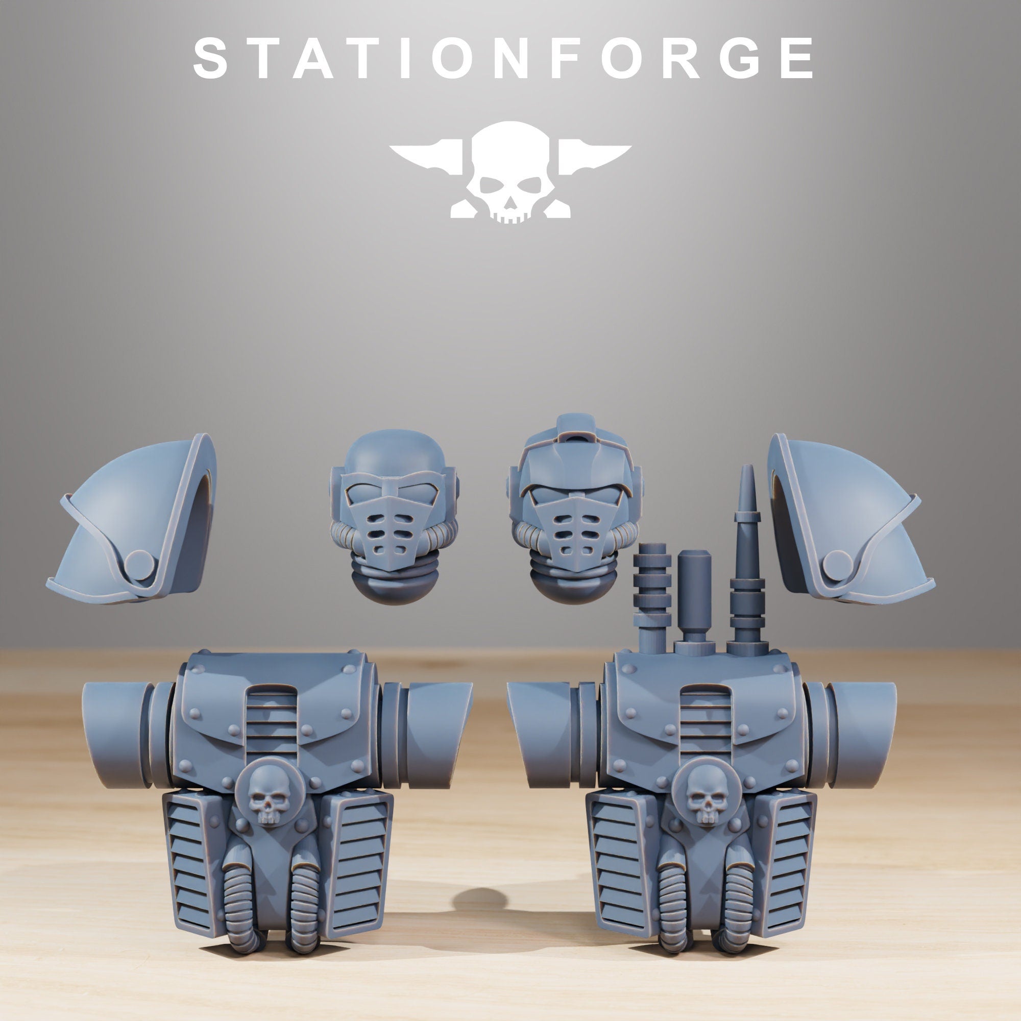 Socratis - Light Infantry, mechanized infantry, post apocalyptic empire, usable for tabletop wargame.