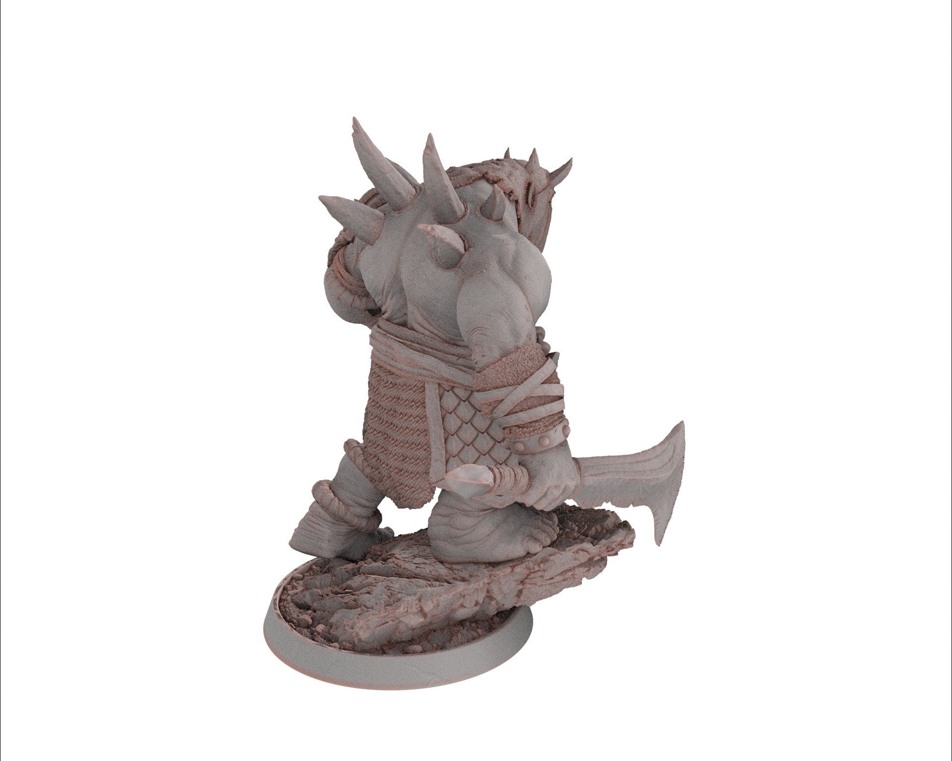 Ogre - Namaar Firefrency, Followers of the Moon Gulper, daybreak miniatures, for Wargames, Pathfinder, Dungeons & Dragons TTRPG