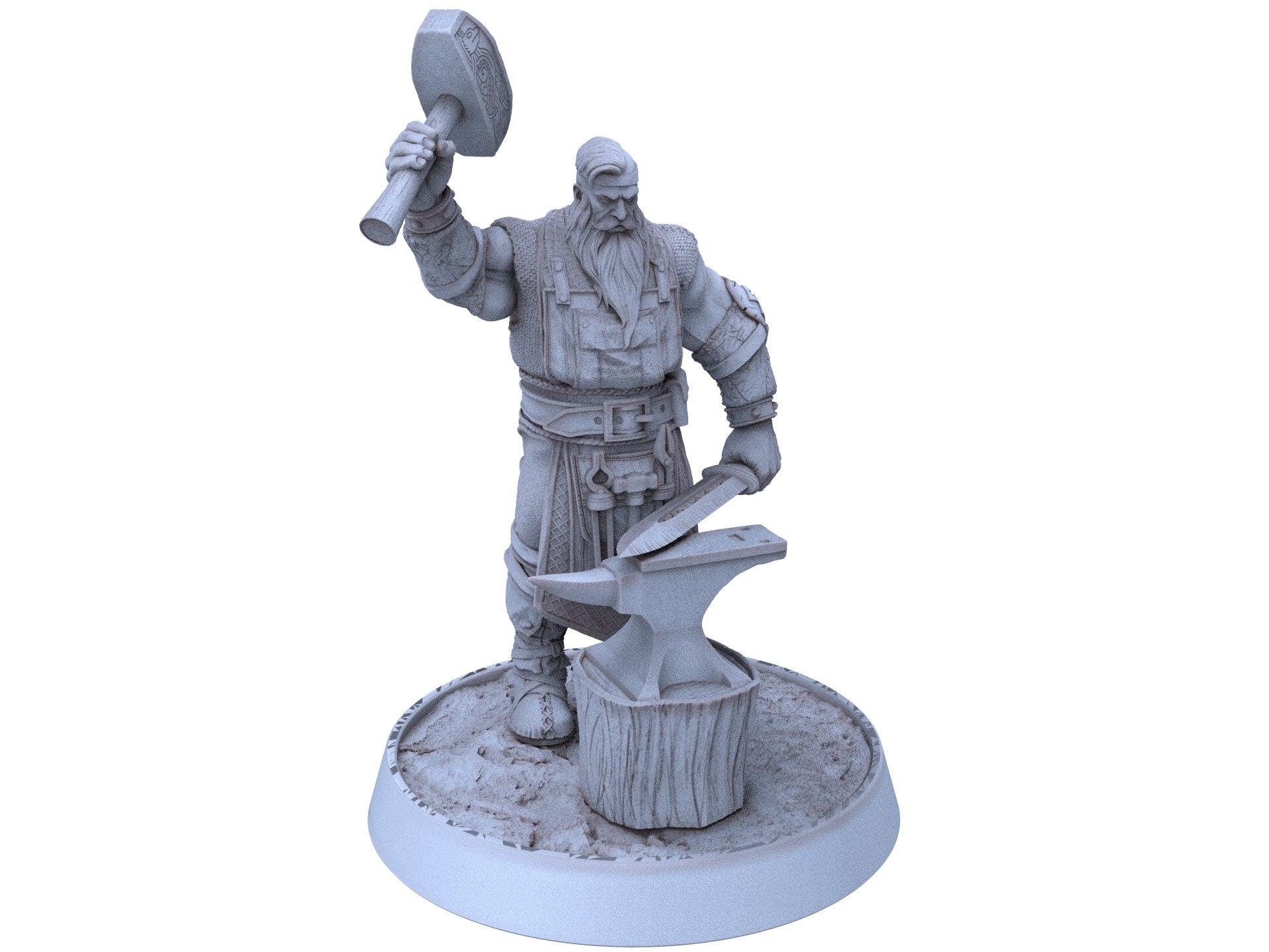 Vikings - Varg Firebrand - The Sharptails of Hacksaw River, daybreak miniatures, for Wargames, Pathfinder, Dungeons & Dragons