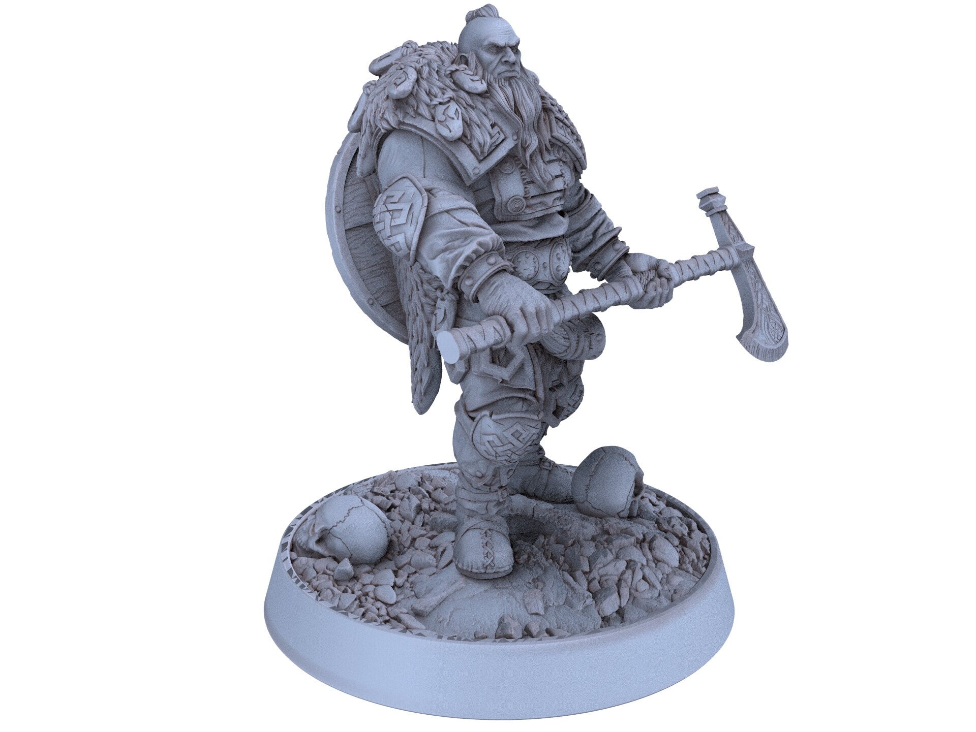 Vikings - Erik the Great - The Sharptails of Hacksaw River, daybreak miniatures, for Wargames, Pathfinder, Dungeons & Dragons