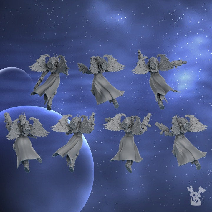Battle Sister - Lunar Angel Squad, assassins, cult death, sorority, crusade battle