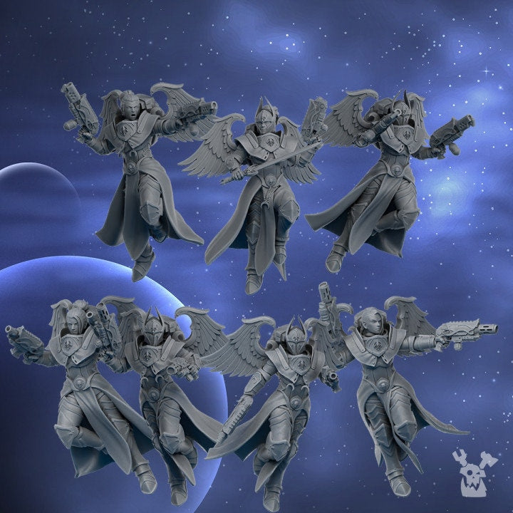 Battle Sister - Lunar Angel Squad, assassins, cult death, sorority, crusade battle