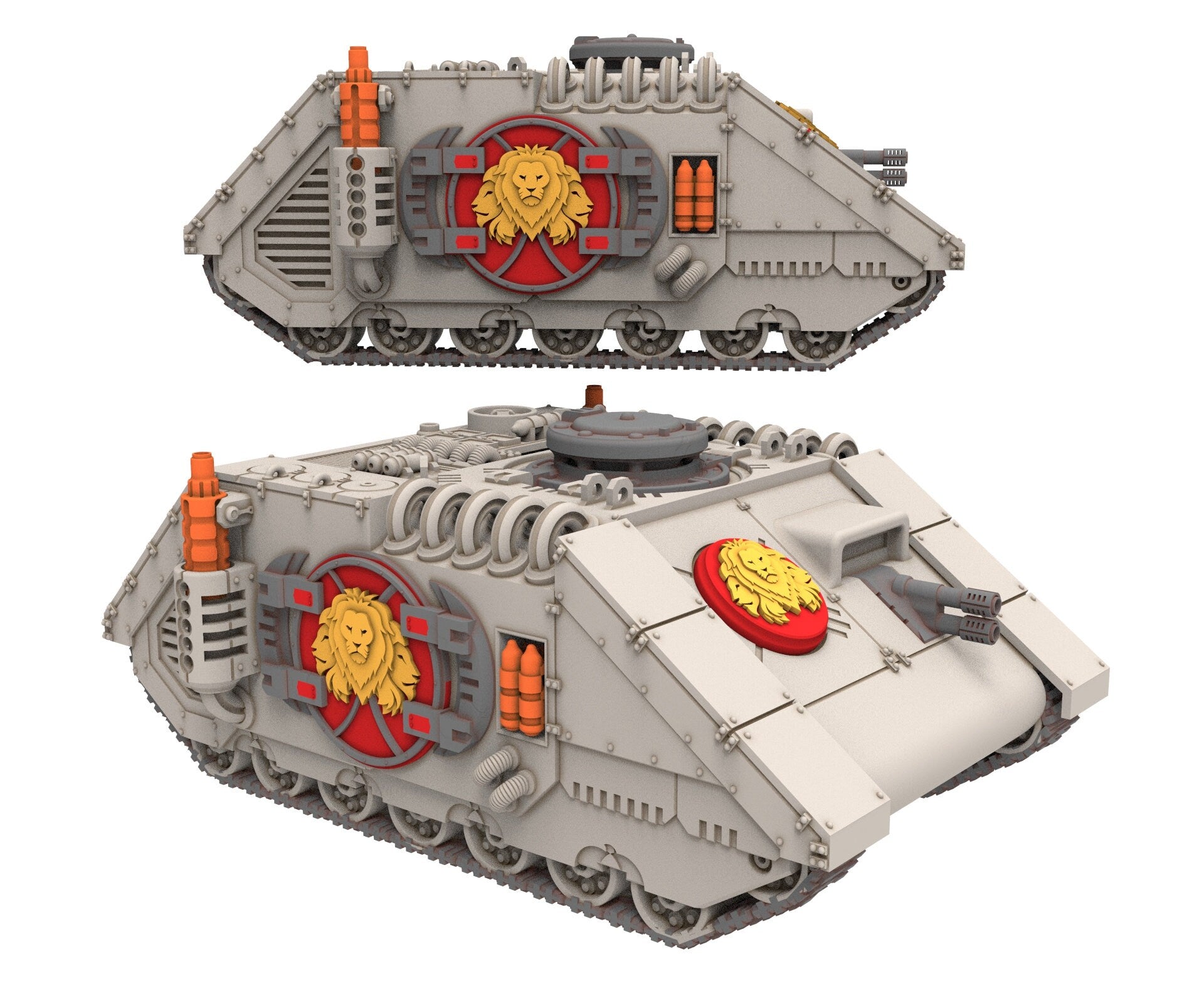 Military - Oldphant: FIV transport - A Relic of Damocles' Conquest, imperial, post-apocalyptic empire, usable for tabletop wargame