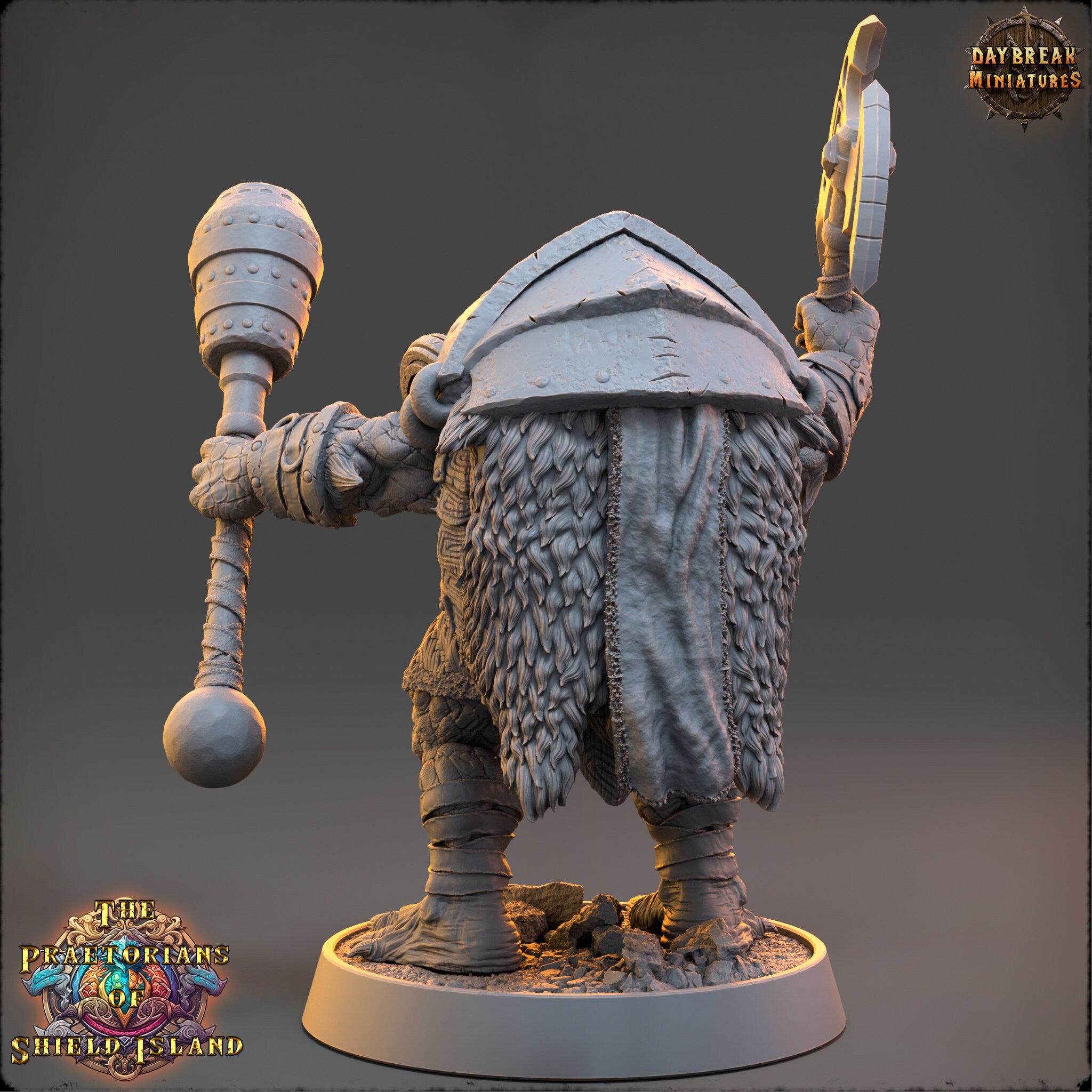 Tribe warriors - Bazo - The Praetorians of Shield Island , Pathfinder, Dungeons & Dragons