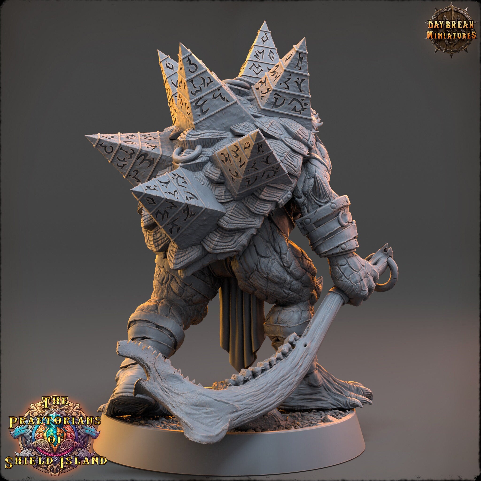 Tribe warriors - Mermat - The Praetorians of Shield Island , Pathfinder, Dungeons & Dragons