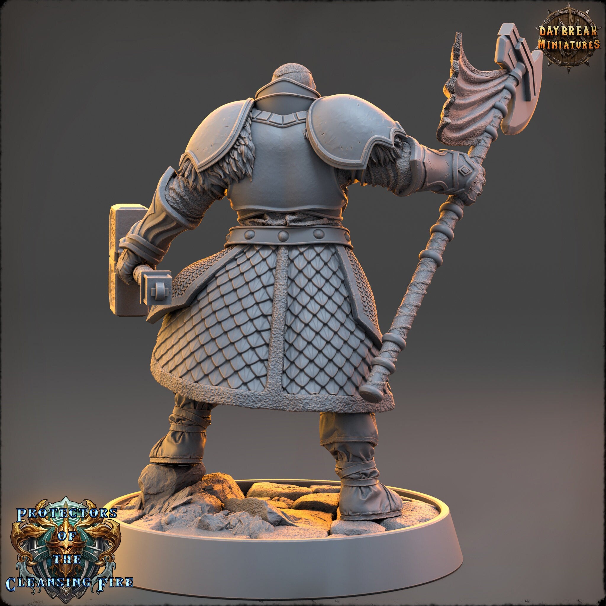 Guardian of the light - Sir Nexthral Dusk - The Protectors of the Cleansing Fire , Pathfinder, Dungeons & Dragons
