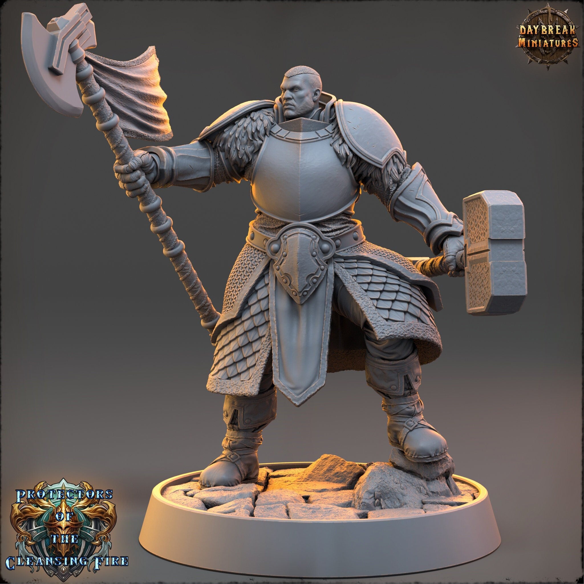 Guardian of the light - Sir Nexthral Dusk - The Protectors of the Cleansing Fire , Pathfinder, Dungeons & Dragons
