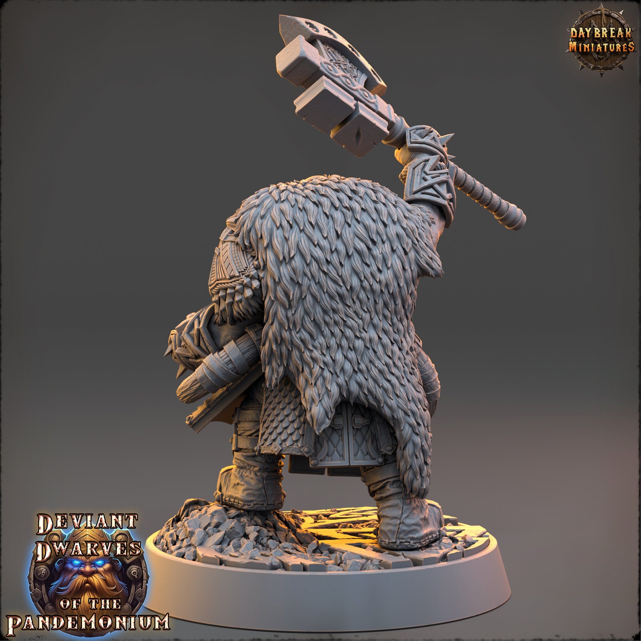 Tribe warriors - Zigmond Rottinger - The Mammoth Ogres of Skull Mountain , Pathfinder, Dungeons & Dragons
