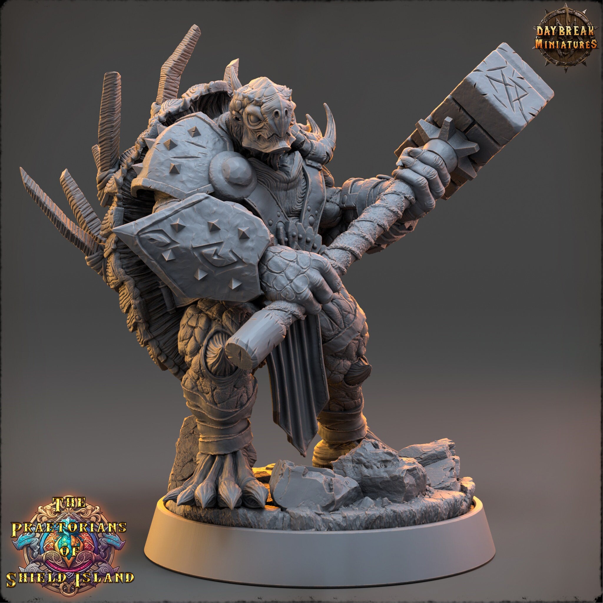 Tribe warriors - Mannyg - The Praetorians of Shield Island , Pathfinder, Dungeons & Dragons