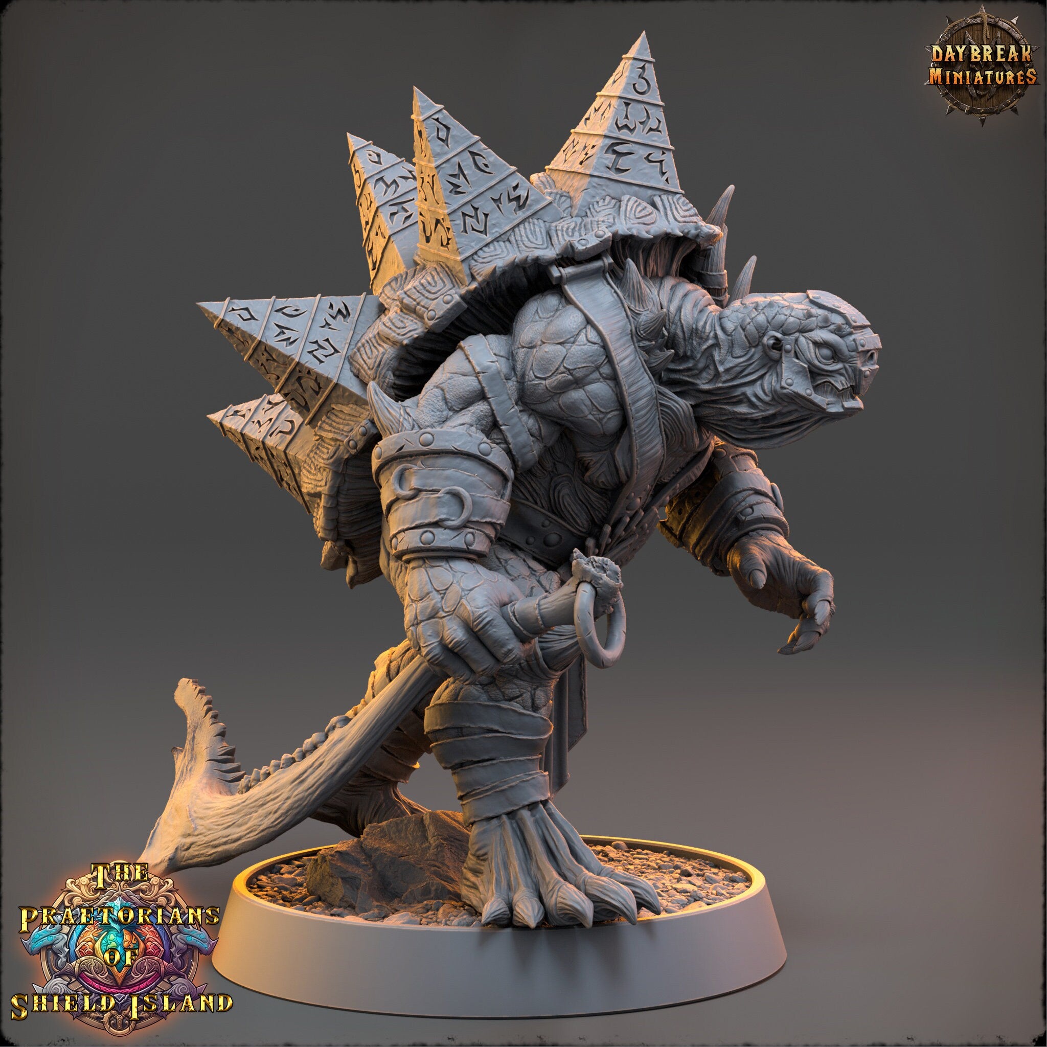 Tribe warriors - Mermat - The Praetorians of Shield Island , Pathfinder, Dungeons & Dragons