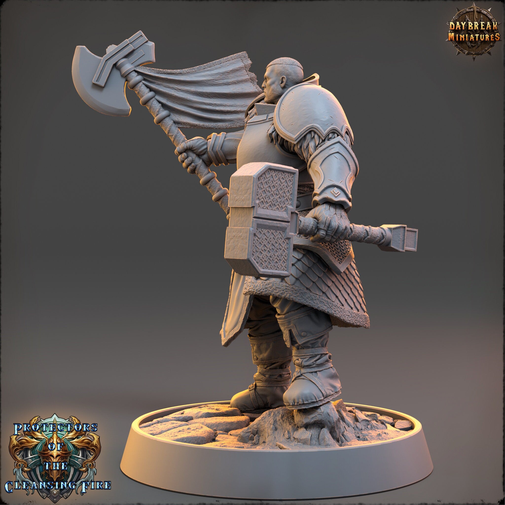 Guardian of the light - Sir Nexthral Dusk - The Protectors of the Cleansing Fire , Pathfinder, Dungeons & Dragons