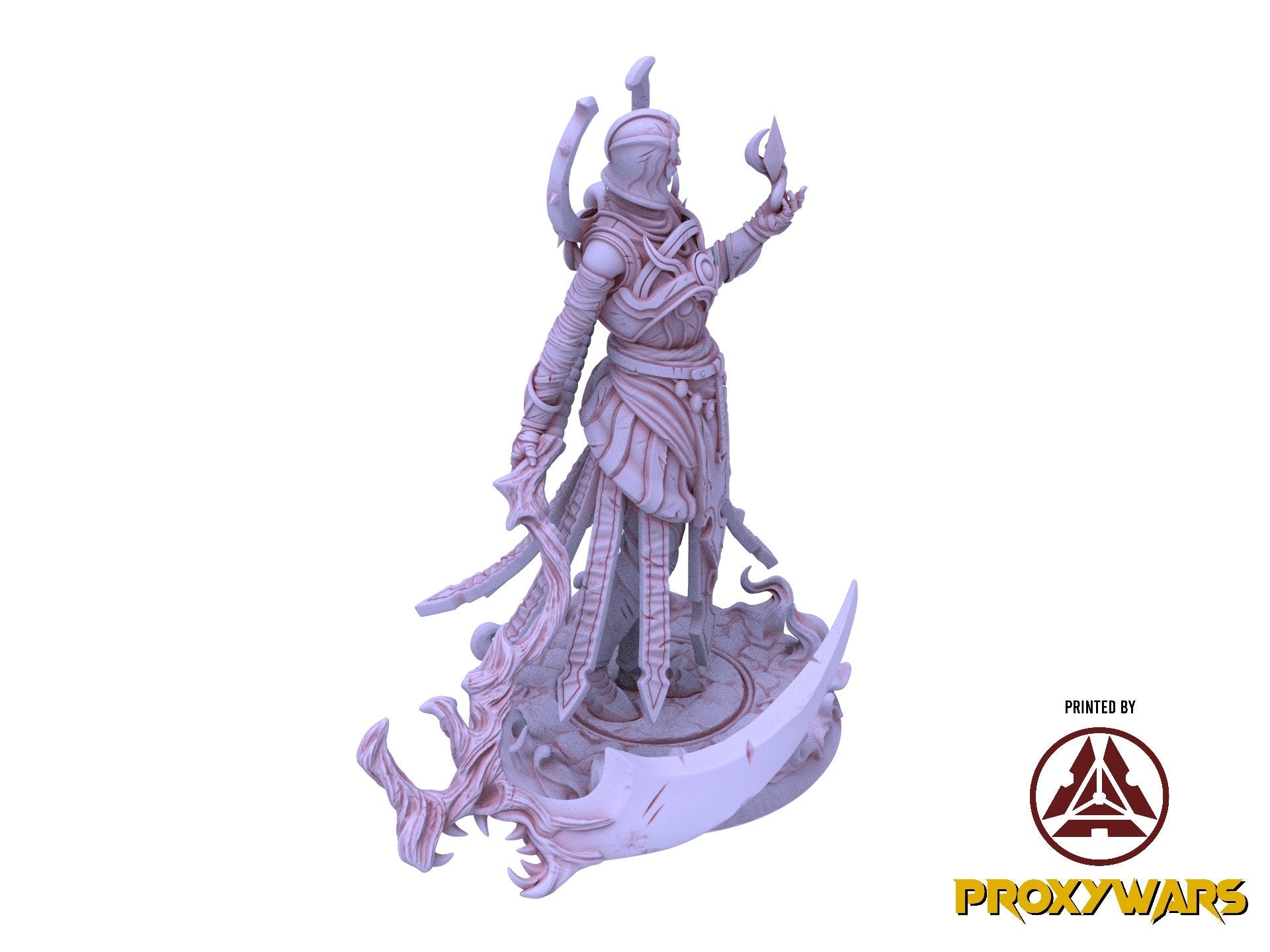 Shadowbound Knights - Lythra, Herald of Shadows, The Nightfall Cult, Ennemy, Flesh of Gods, for Wargames, Dungeons & Dragons TTRPG