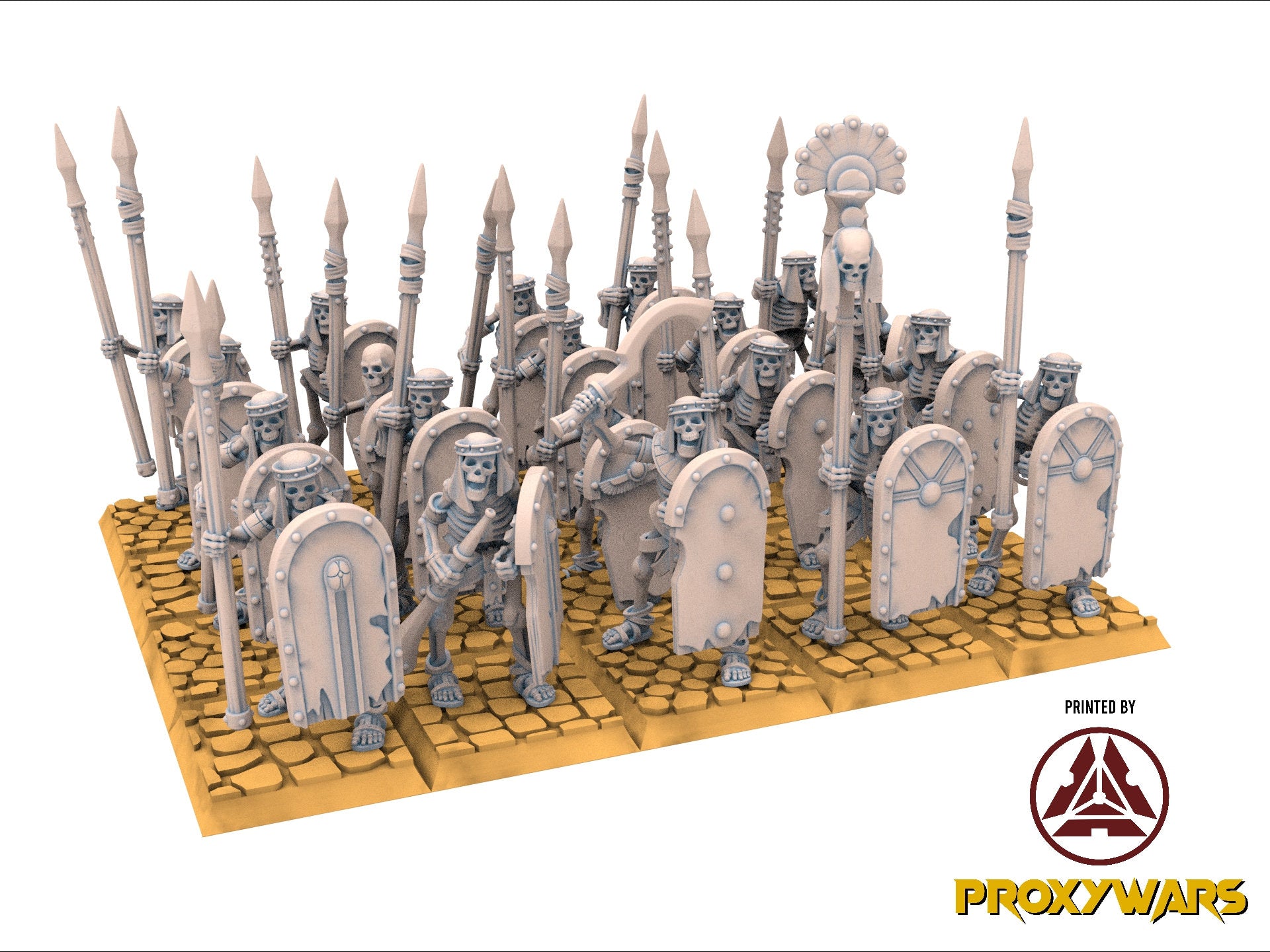 Eternal Dynasties - Ancient Skeletal Bundle V1, The Ancient Skeletons, Fantasy Battle, Oldhammer, King of war, D&D