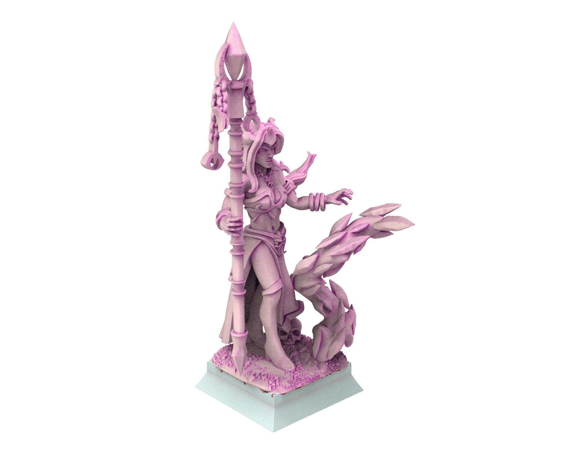 Dark Elves - Crossbow unit 20 soldiers, dark elves, Merciless north pillars usable for 9th Age, Fantasy Battle, Oldhammer, King of war, D&D