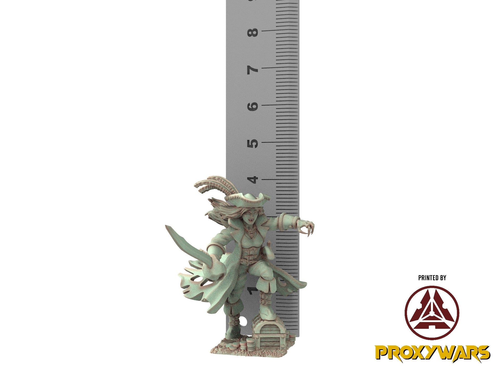 Zombie Pirates - Grand admiral, The dreaded Zombie Pirates usable for 9th Age, Fantasy Battle, Oldhammer, King of war, D&D