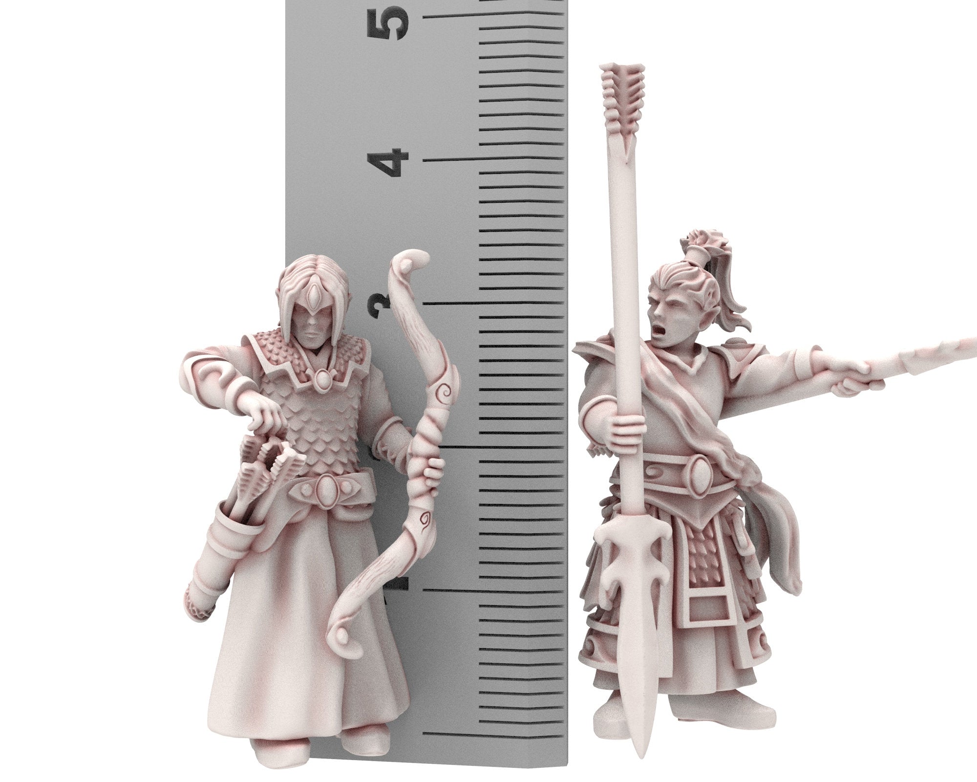 Hight Elves - 28mm Forest Queen, Fantasy elves, Insular Kingdom usable for 9th Age, Fantasy Battle, Oldhammer, King of war, D&D