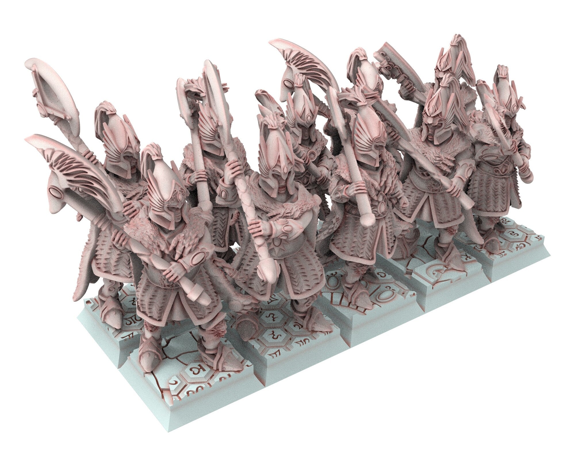 Hight Elves - 28mm Captain Elite Lion Guard, Fantasy elves, Insular Kingdom usable for 9th Age, Fantasy Battle, Oldhammer, King of war, D&D