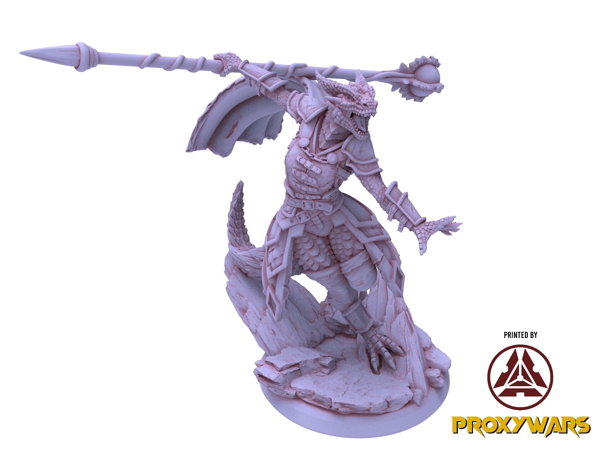Shadowbound Knights - Bolgra, Dragonborn Sorceress, The Nightfall Cult, Hero, Flesh of Gods, for Wargames, Dungeons & Dragons TTRPG