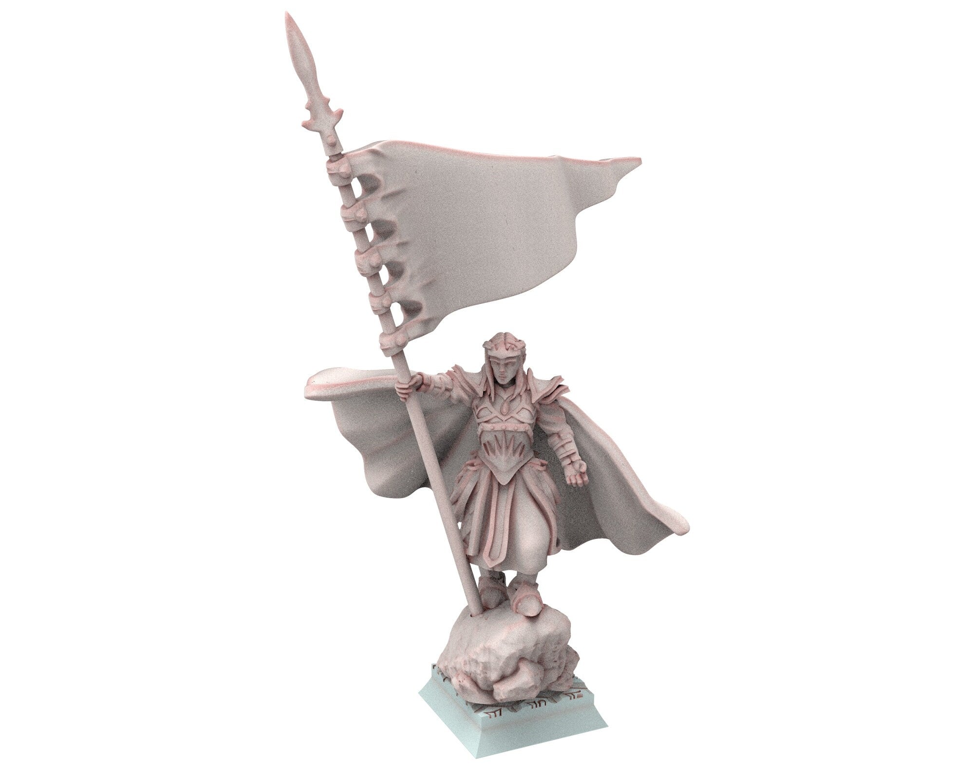 Hight Elves - 28mm Elven Sorcerer of war V2, Fantasy elves, Insular Kingdom usable for 9th Age, Fantasy Battle, Oldhammer, King of war, D&D