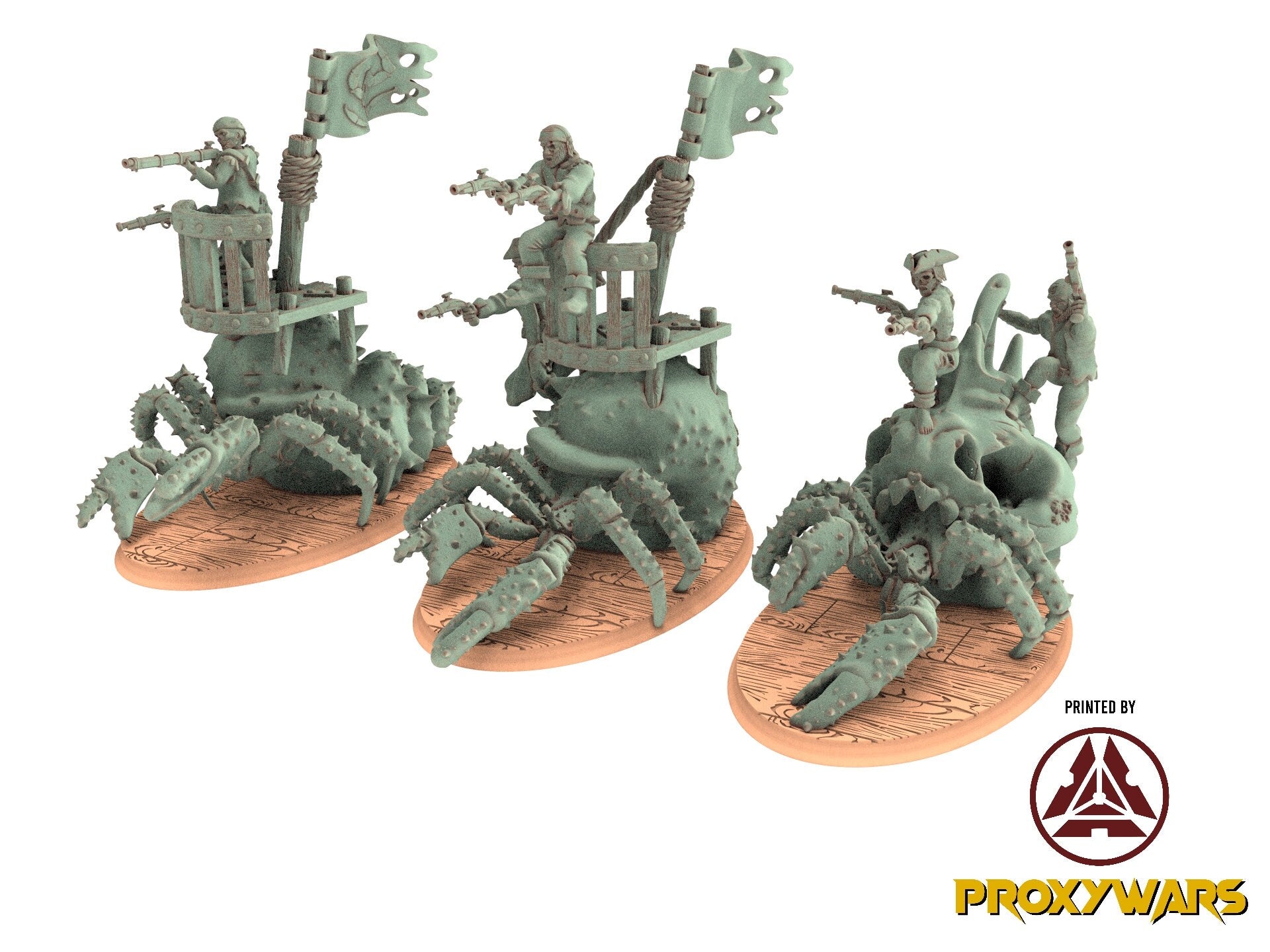Zombie Pirates - Great Pirate Cannon, The dreaded Zombie Pirates usable for 9th Age, Fantasy Battle, Oldhammer, King of war, D&D