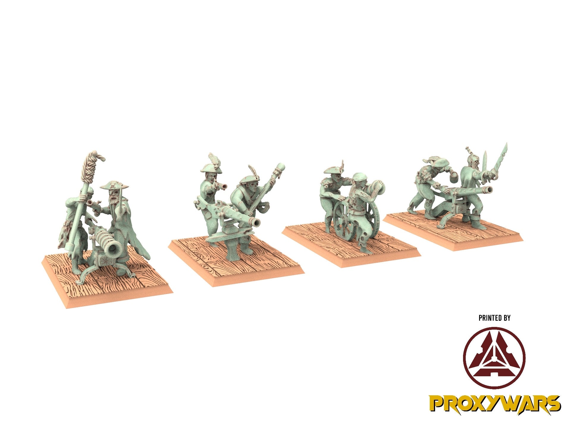 Zombie Pirates - Zombie Ship Rats, The dreaded Zombie Pirates usable for 9th Age, Fantasy Battle, Oldhammer, King of war, D&D