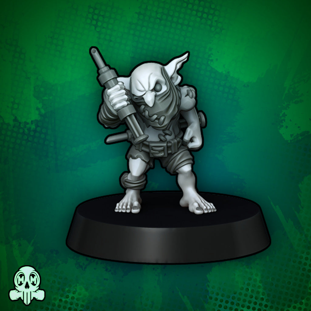 Green Skin - Orc Medic and Goblin Sidekick - Malicious Minis