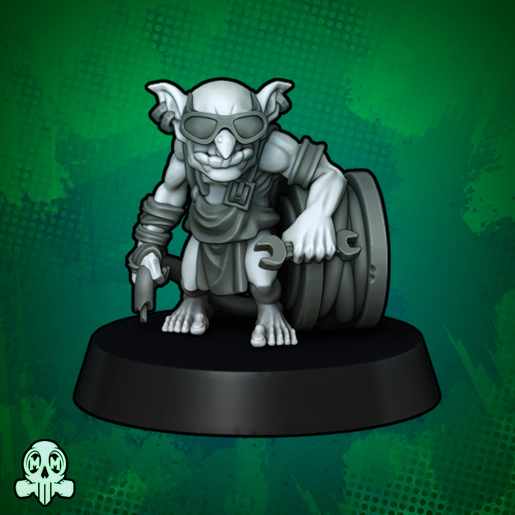 Grüne Haut – Ork-Mechaniker und Goblin-Kumpel