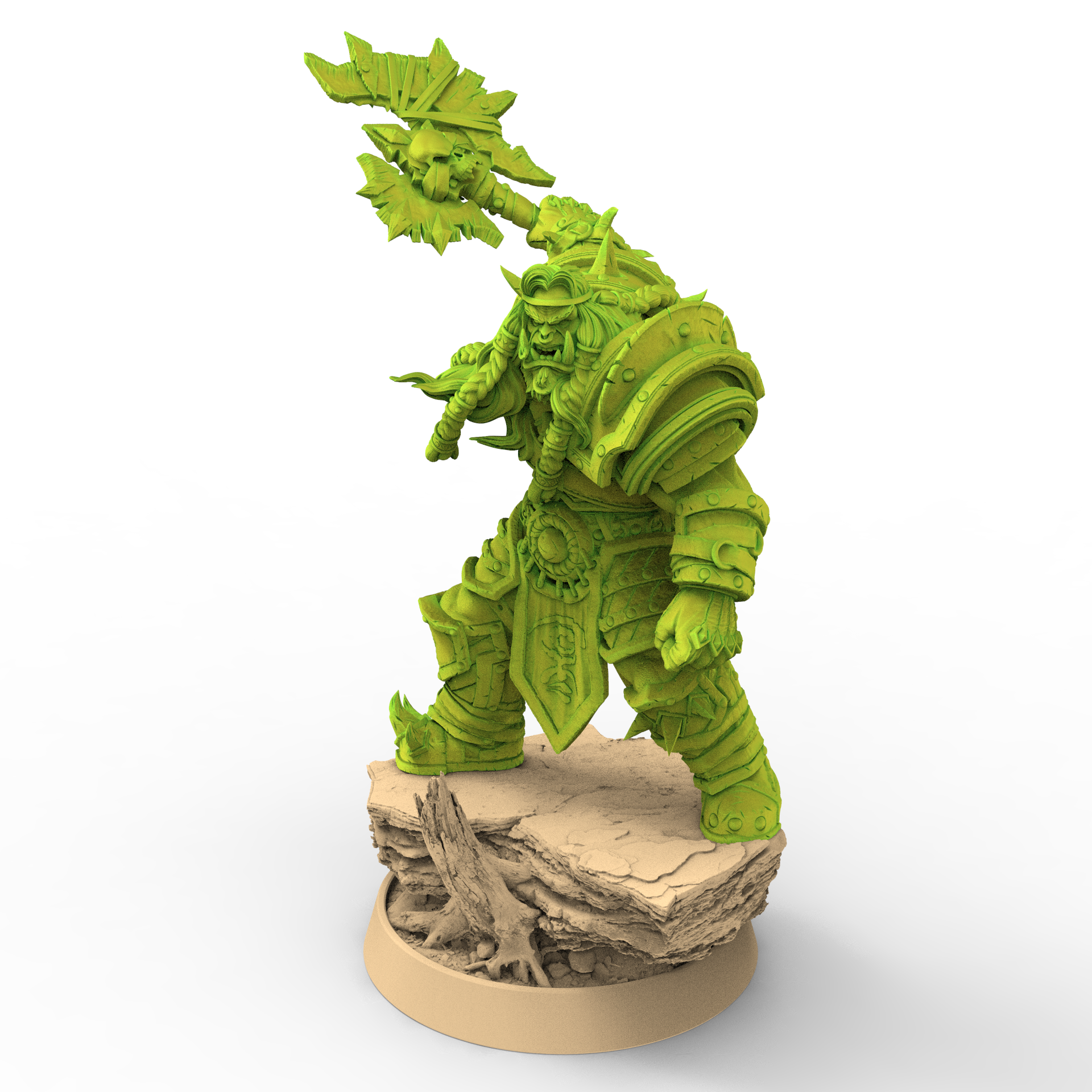 Peau verte - Lot x9 Orks, Les Powerbrokers du Vide, figurines de l'aube