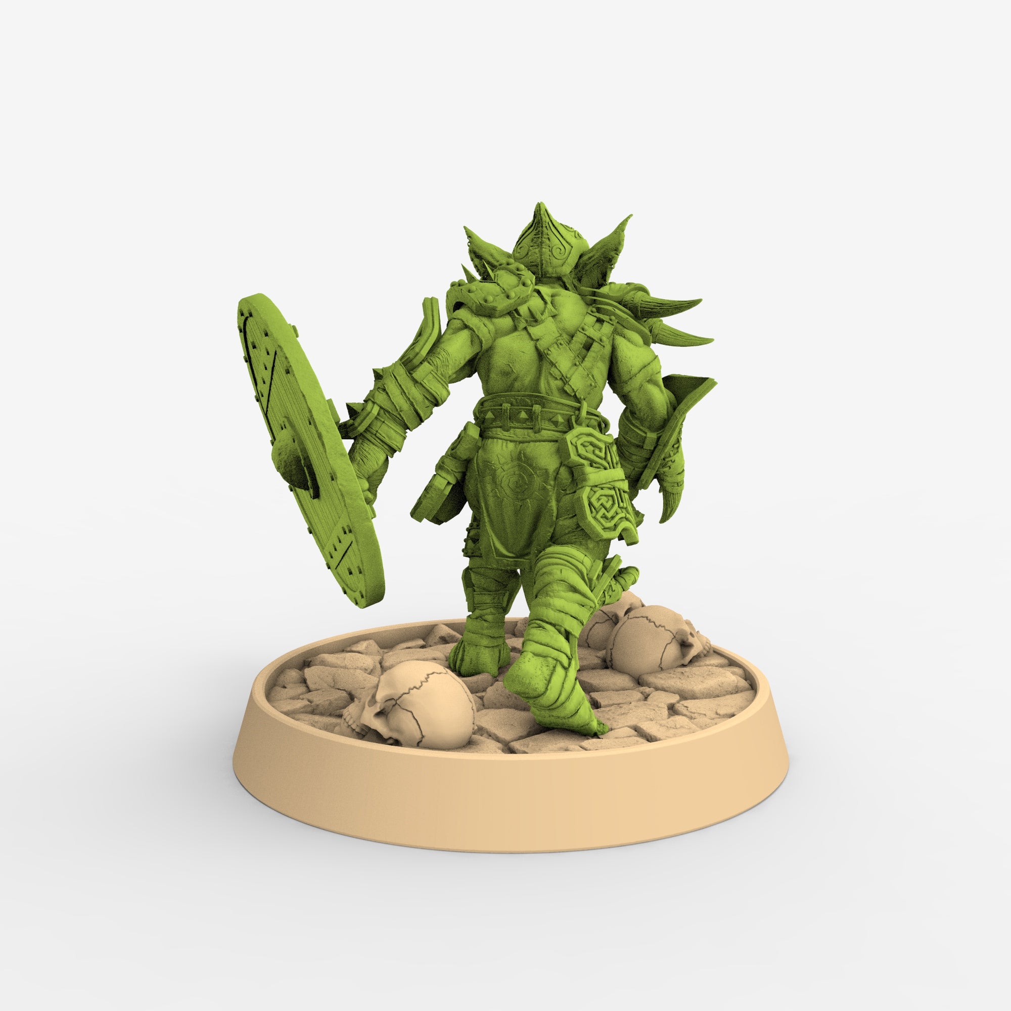 Green Skin - Hooka Gutter, The Tusked Marauders of Gauntwood - Daybreak Miniatures