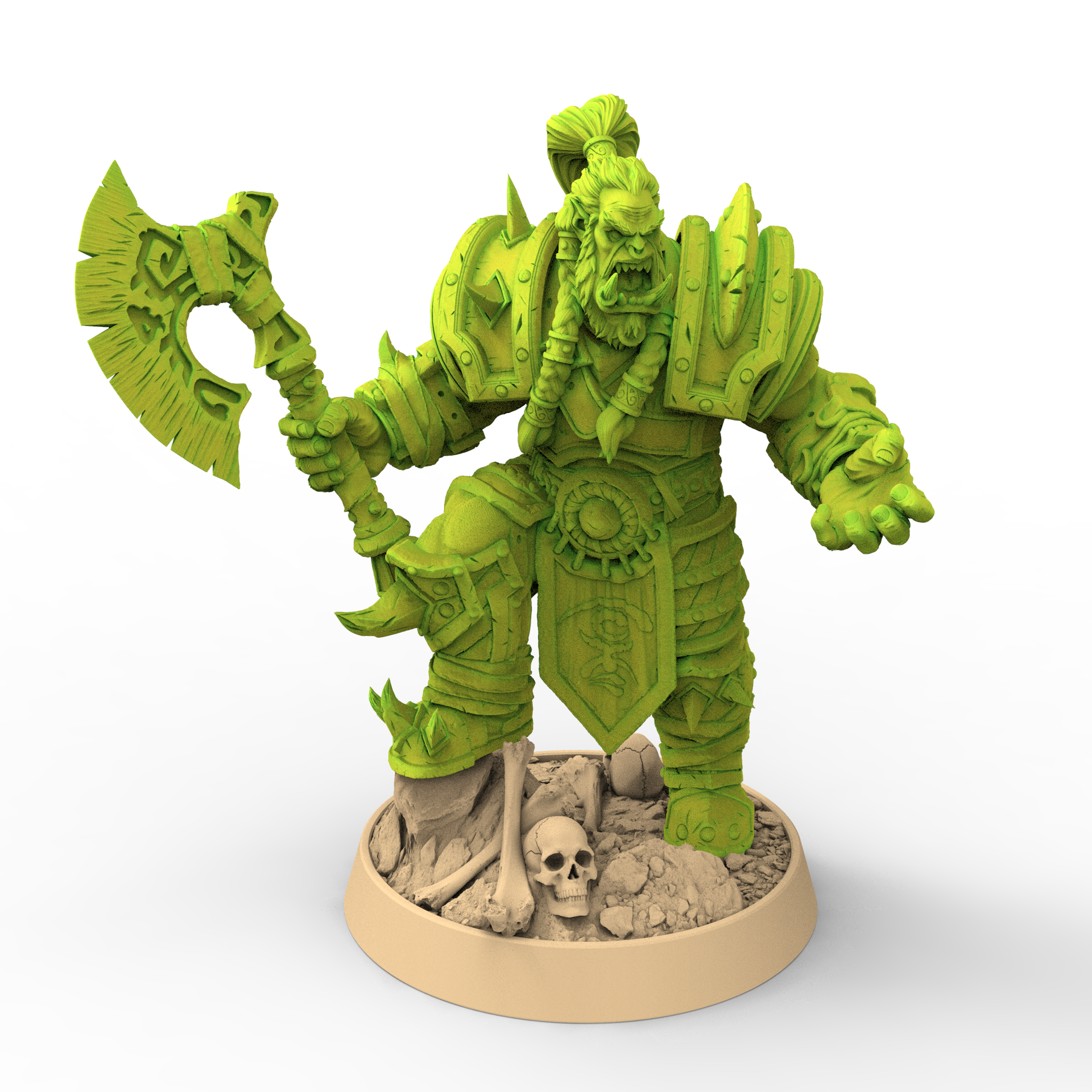 Peau verte - Lot x9 Orks, Les Powerbrokers du Vide, figurines de l'aube