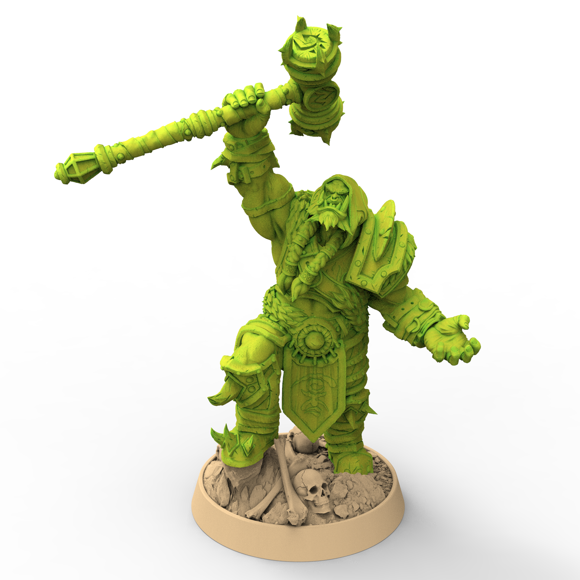 Peau verte - Lot x9 Orks, Les Powerbrokers du Vide, figurines de l'aube