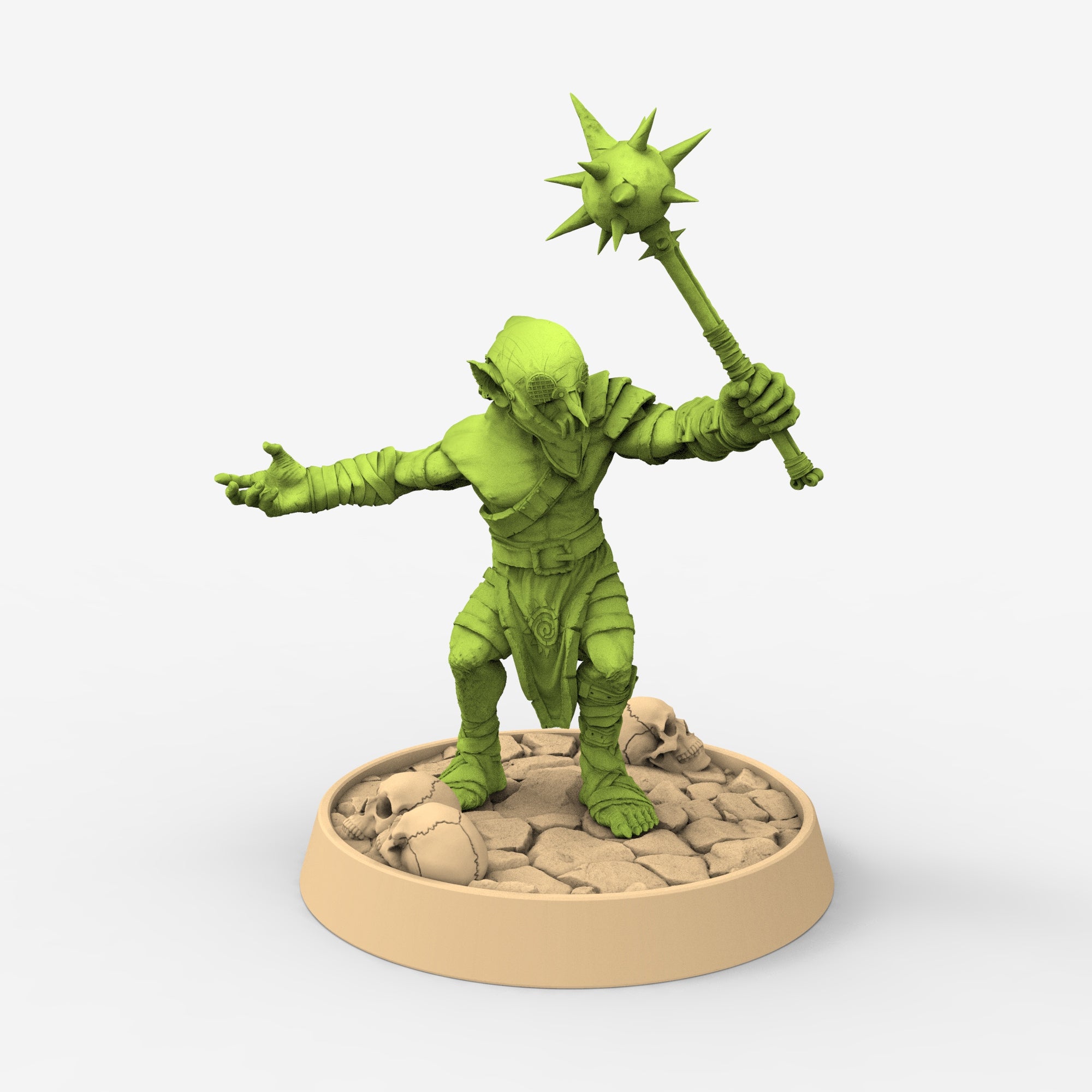 Green Skin - Raug Bloodstar, The Tusked Marauders of Gauntwood - Daybreak Miniatures