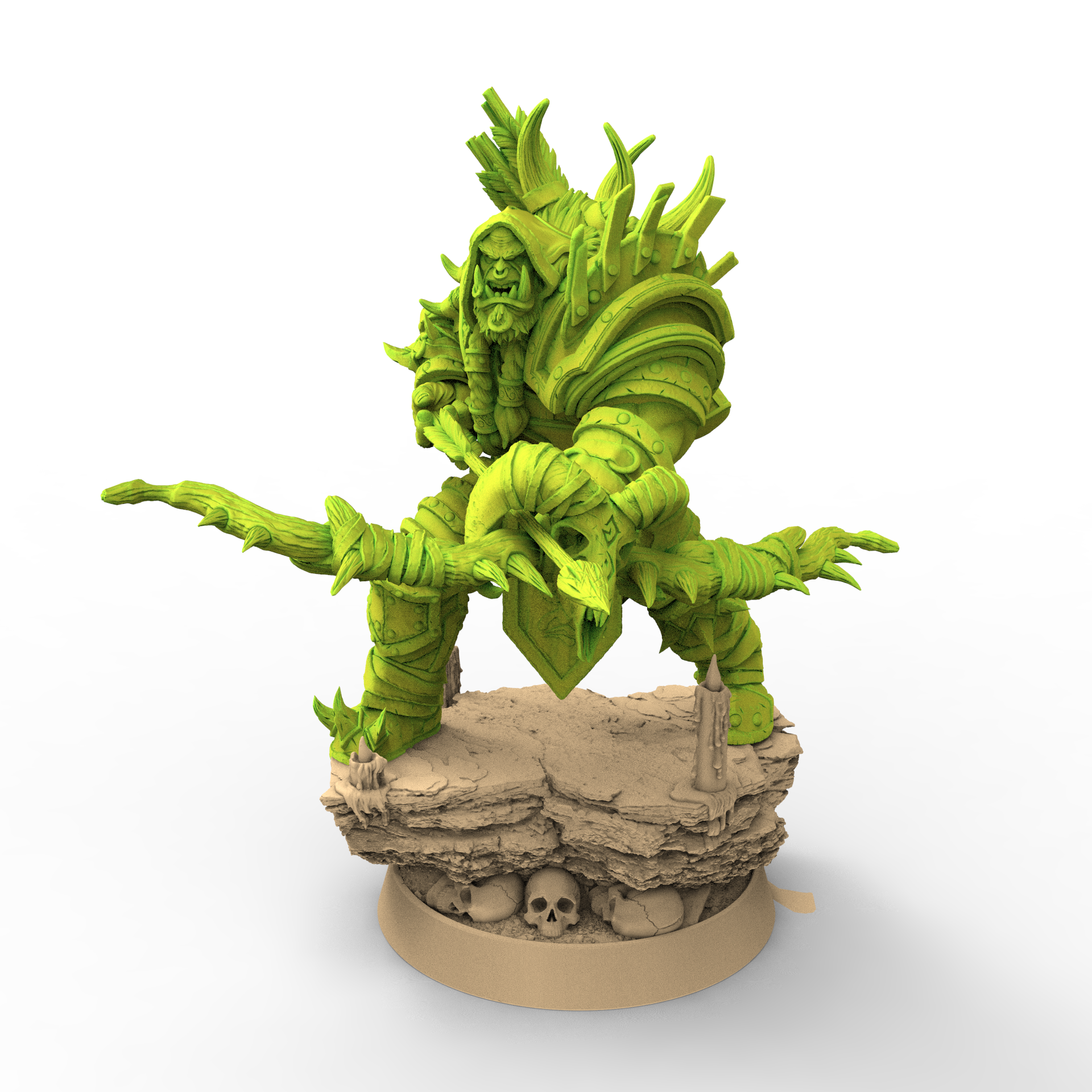 Green Skin -Paakz Reinhold, The Powerbrokers of the Void - Daybreak Miniatures
