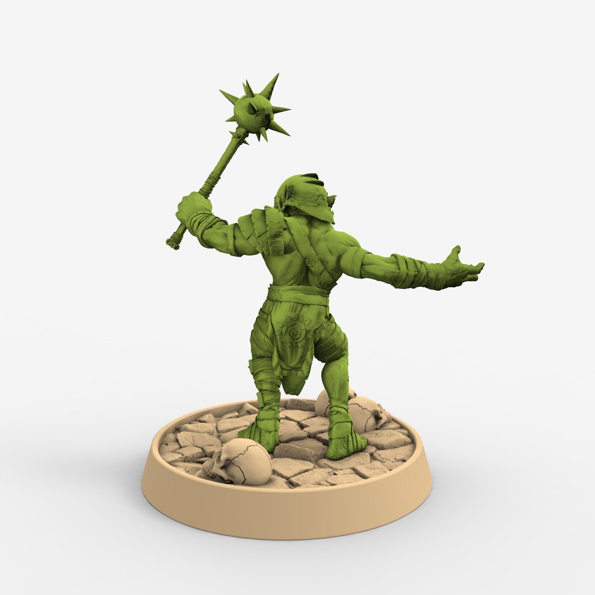 Green Skin - Raug Bloodstar, The Tusked Marauders of Gauntwood - Daybreak Miniatures