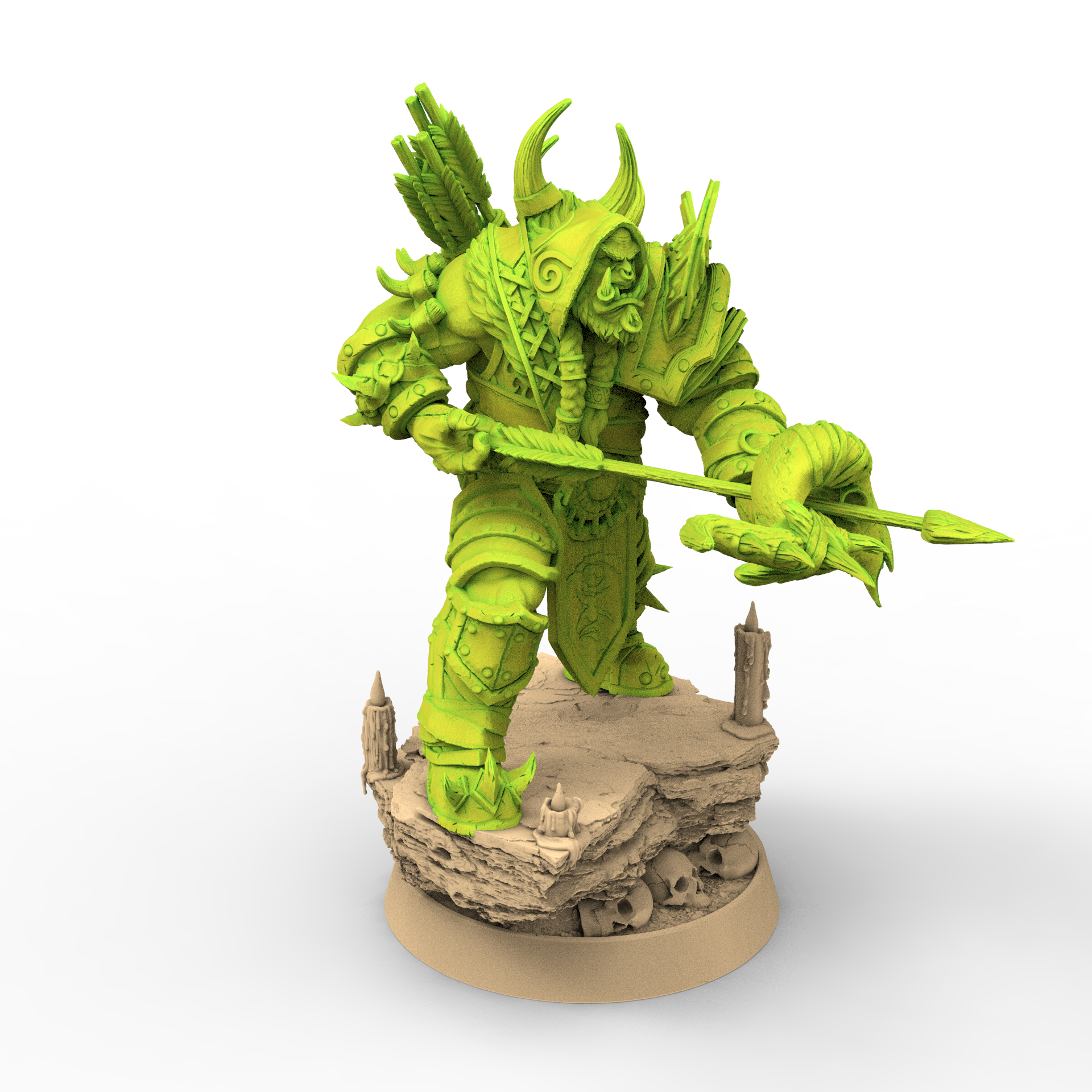 Green Skin -Paakz Reinhold, The Powerbrokers of the Void - Daybreak Miniatures