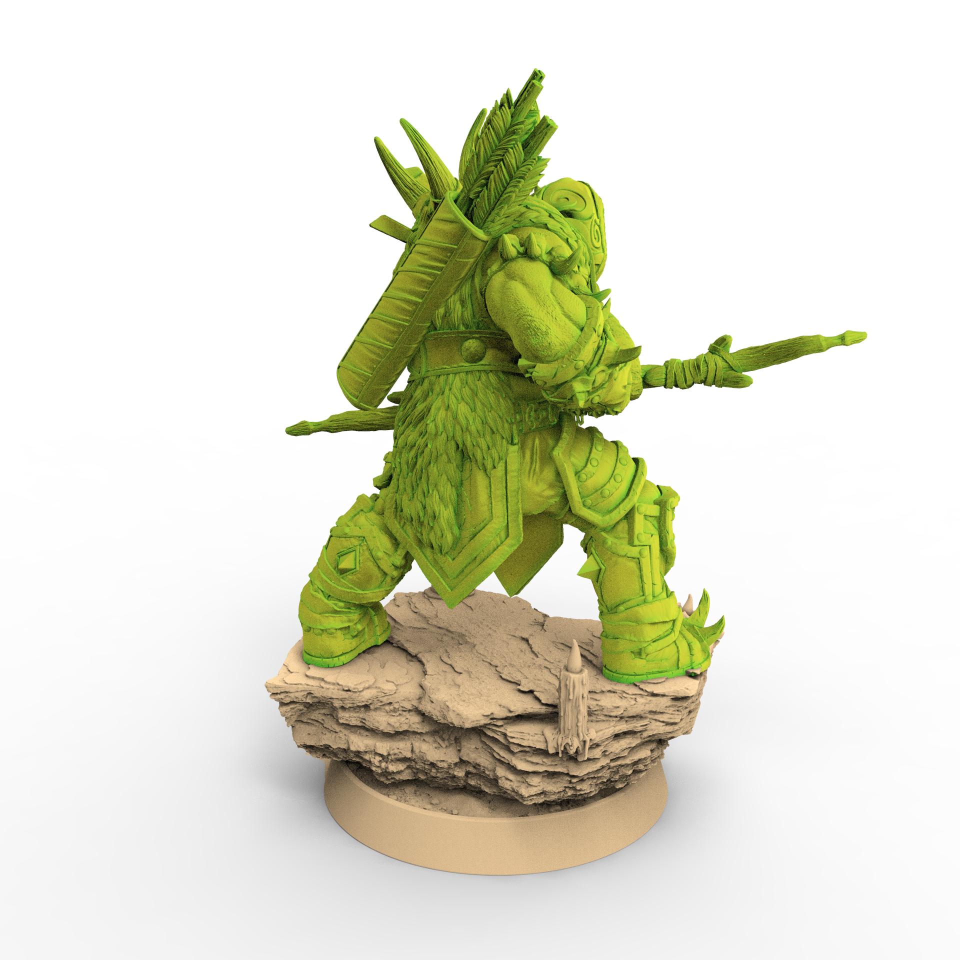Green Skin -Paakz Reinhold, The Powerbrokers of the Void - Daybreak Miniatures