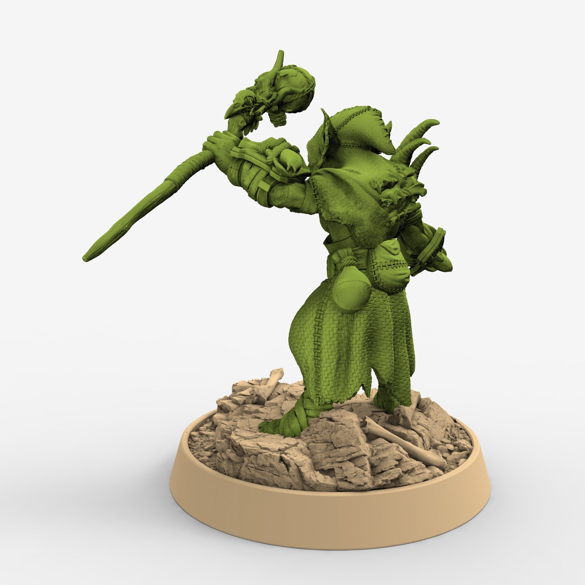 Peau verte - Stanka Noobli, Les Maraudeurs à défenses de Gauntwood, miniatures de l'aube