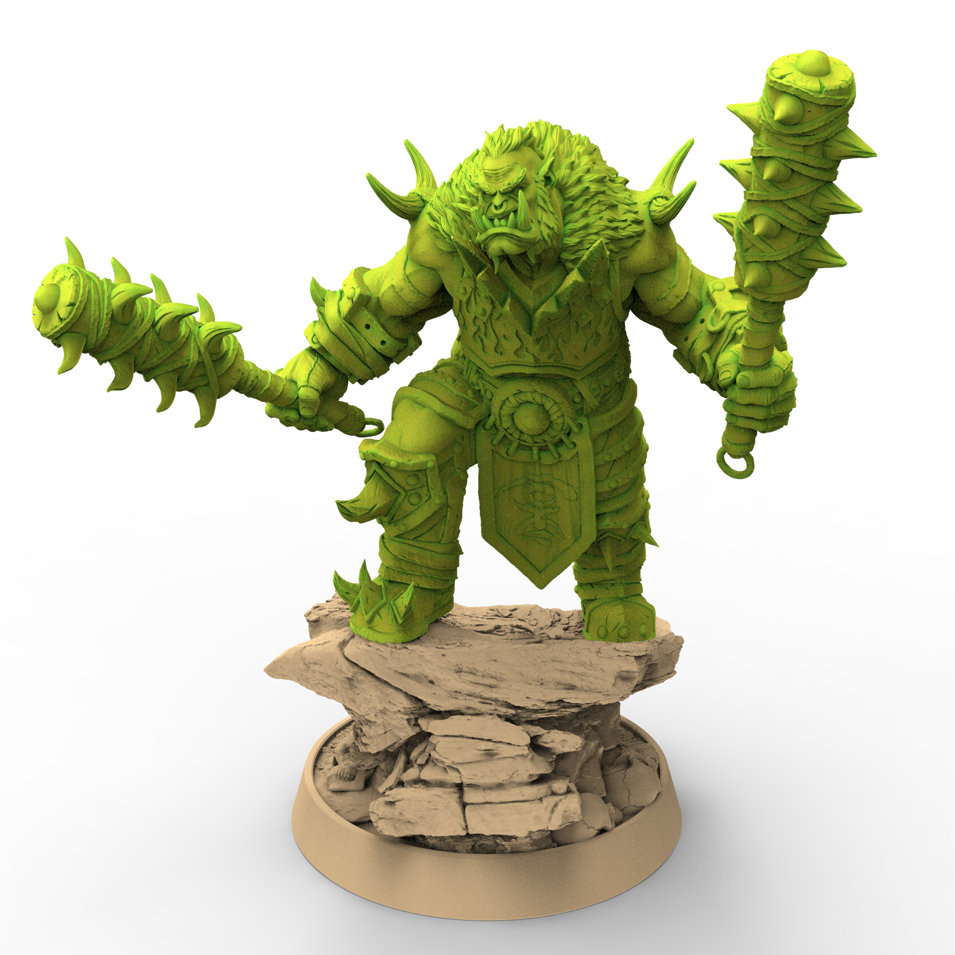 Peau verte - Lot x9 Orks, Les Powerbrokers du Vide, figurines de l'aube