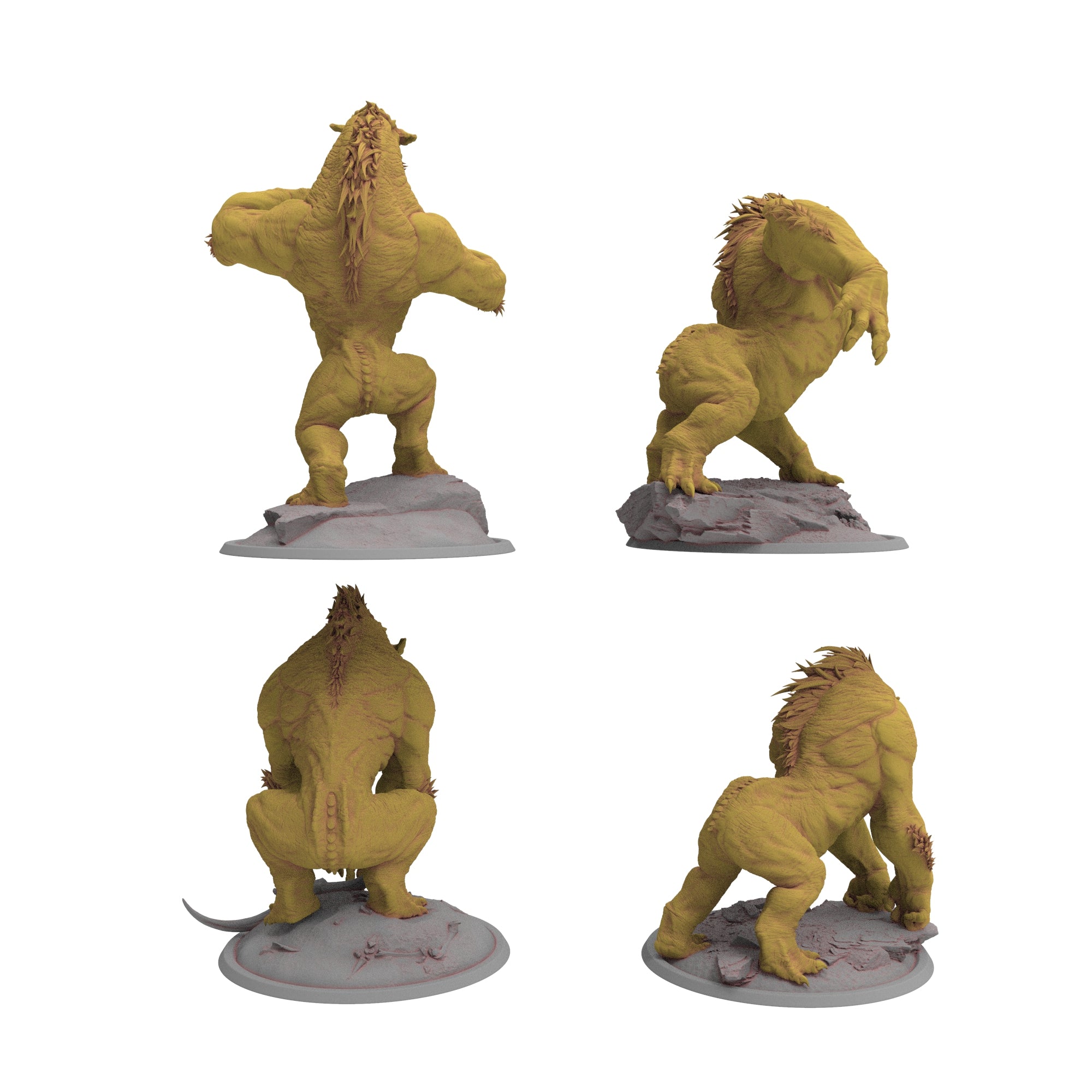 Mystische Bestien - Barlgura, Kreaturen aus der mystischen Welt
