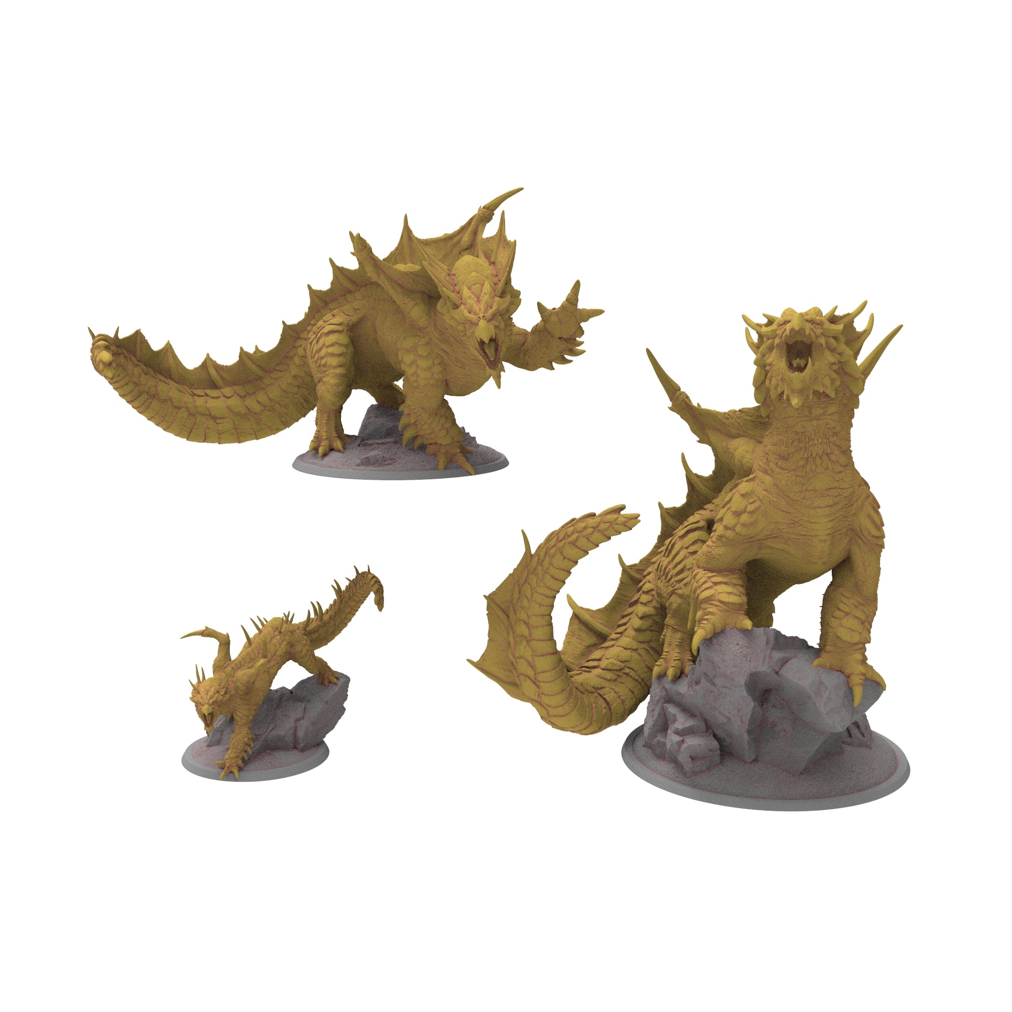 Mystische Bestien - Die drei Generationen des Braunen Drachen, Kreaturen aus der mystischen Welt