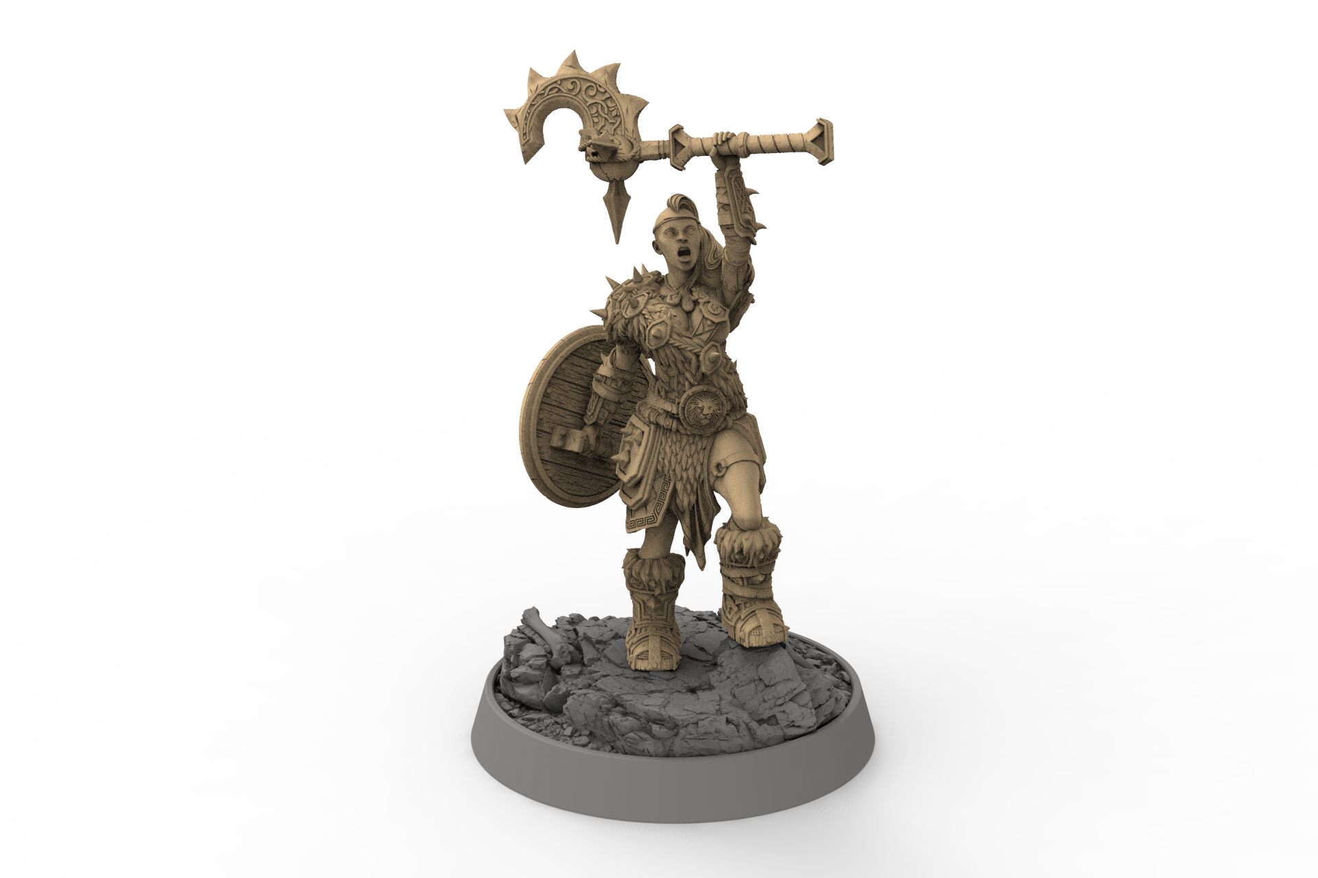 Wild hunters - Shima Orcbane, Sentinels of the Eastern Peaks, daybreak miniatures