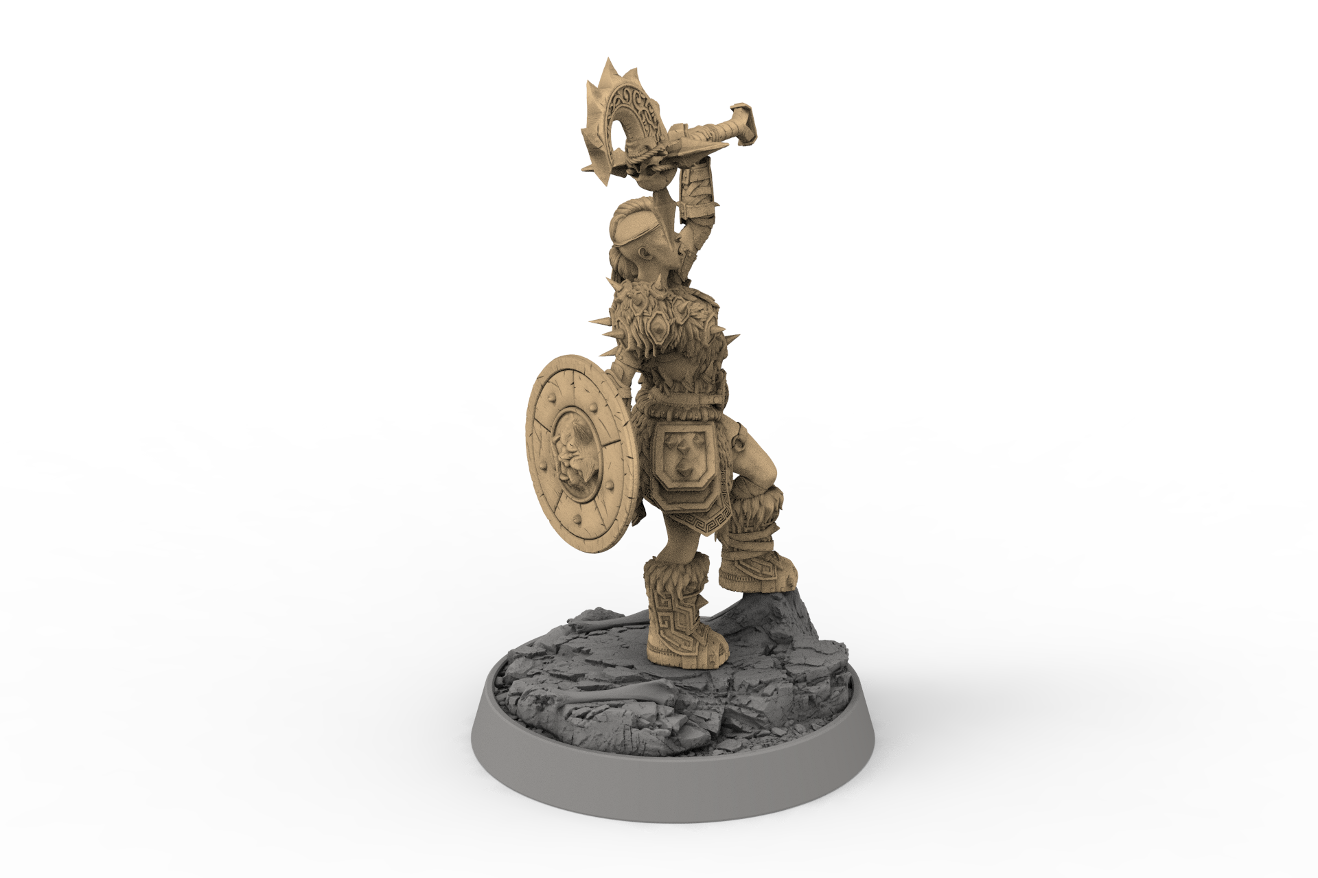 Wild hunters - Shima Orcbane, Sentinels of the Eastern Peaks, daybreak miniatures