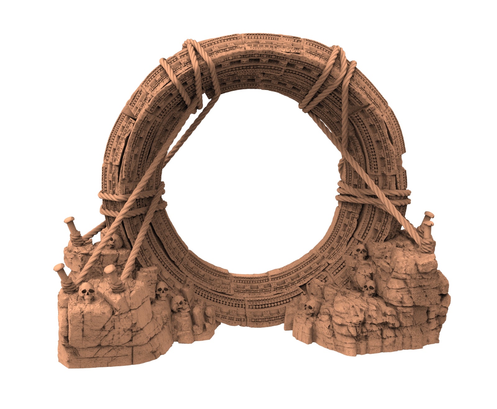 Hommes-bêtes - La bouche du chasseur – porte d'apparition de Haarkanjaka, Les hommes bruts de Haarkanjaka, miniatures de l'aube