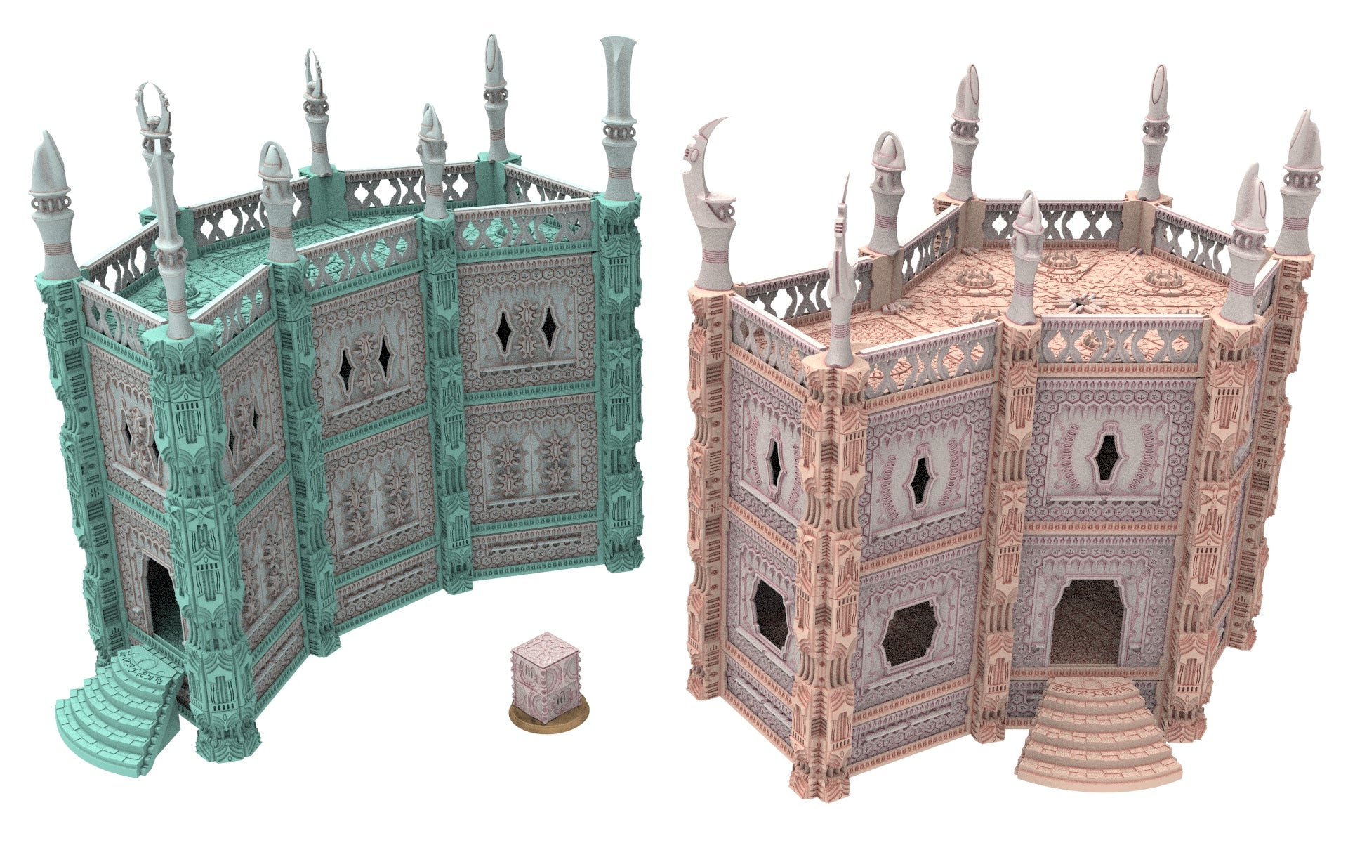 Damocles City Builder - Dark city of Myriam - Modular Buildings & Full Biome