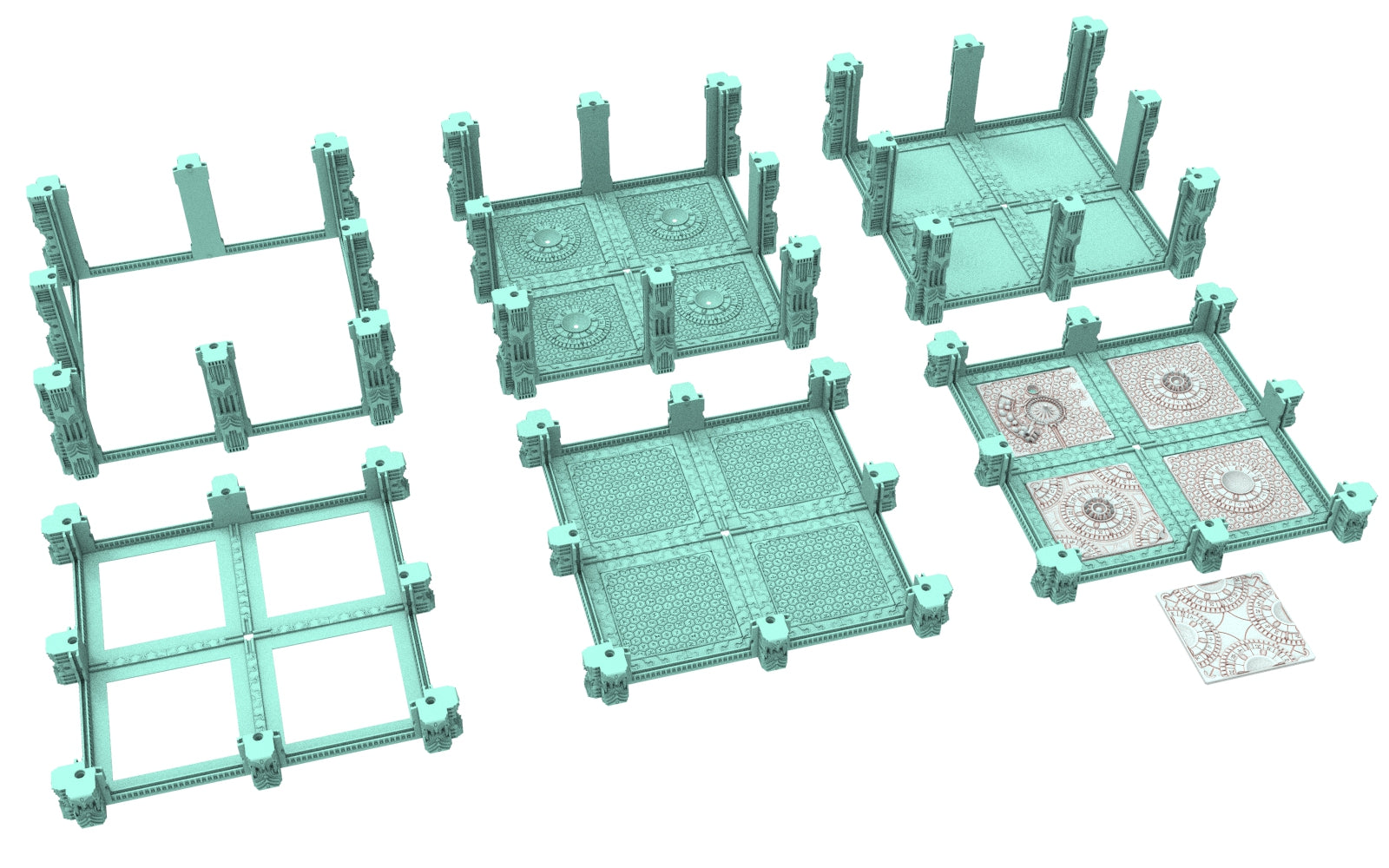 Damocles City Builder - Dark city of Myriam - Modular Buildings & Full Biome