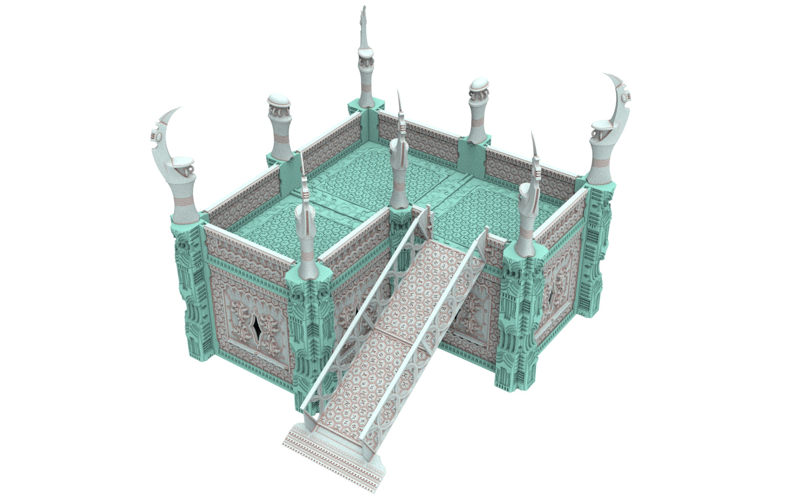 Damocles City Builder - Dark city of Myriam - Modular Buildings & Full Biome