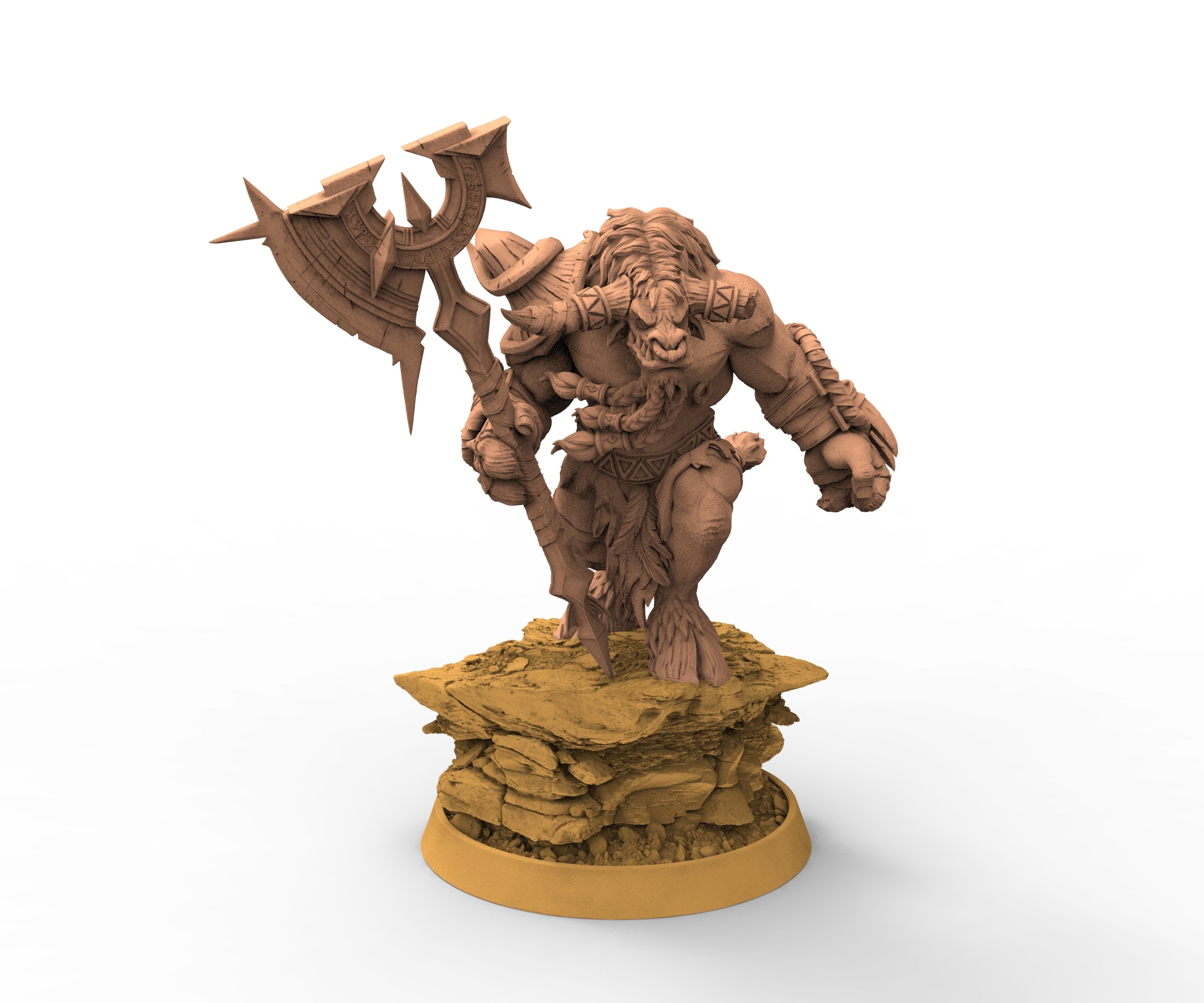 Beastmen - The Minotaurs of Fell Falls, Bundle x11 Troops - Daybreak Miniatures