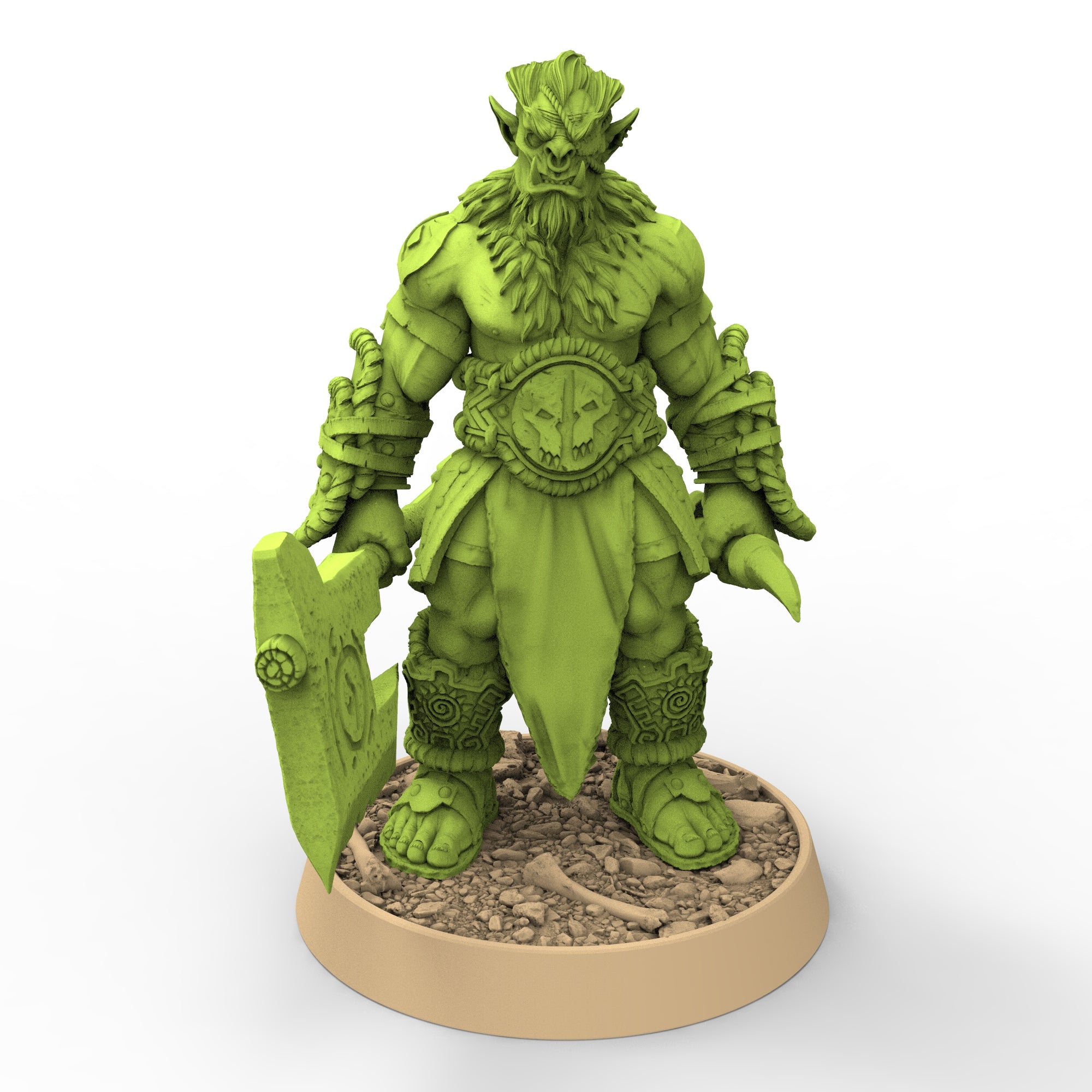 Grüne Haut – Gan'daal Rind, der Fang-Clan von Dogor, Daybreak Miniatures